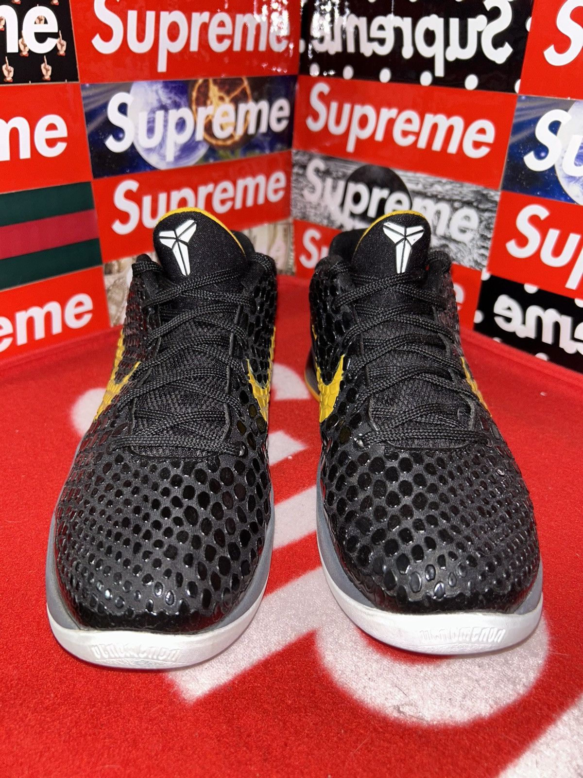 Nike Nike Kobe 6 GS 'Black Del Sol' 429913 001 size 5.5y Size US 5.5 / EU 38 - 2 Thumbnail