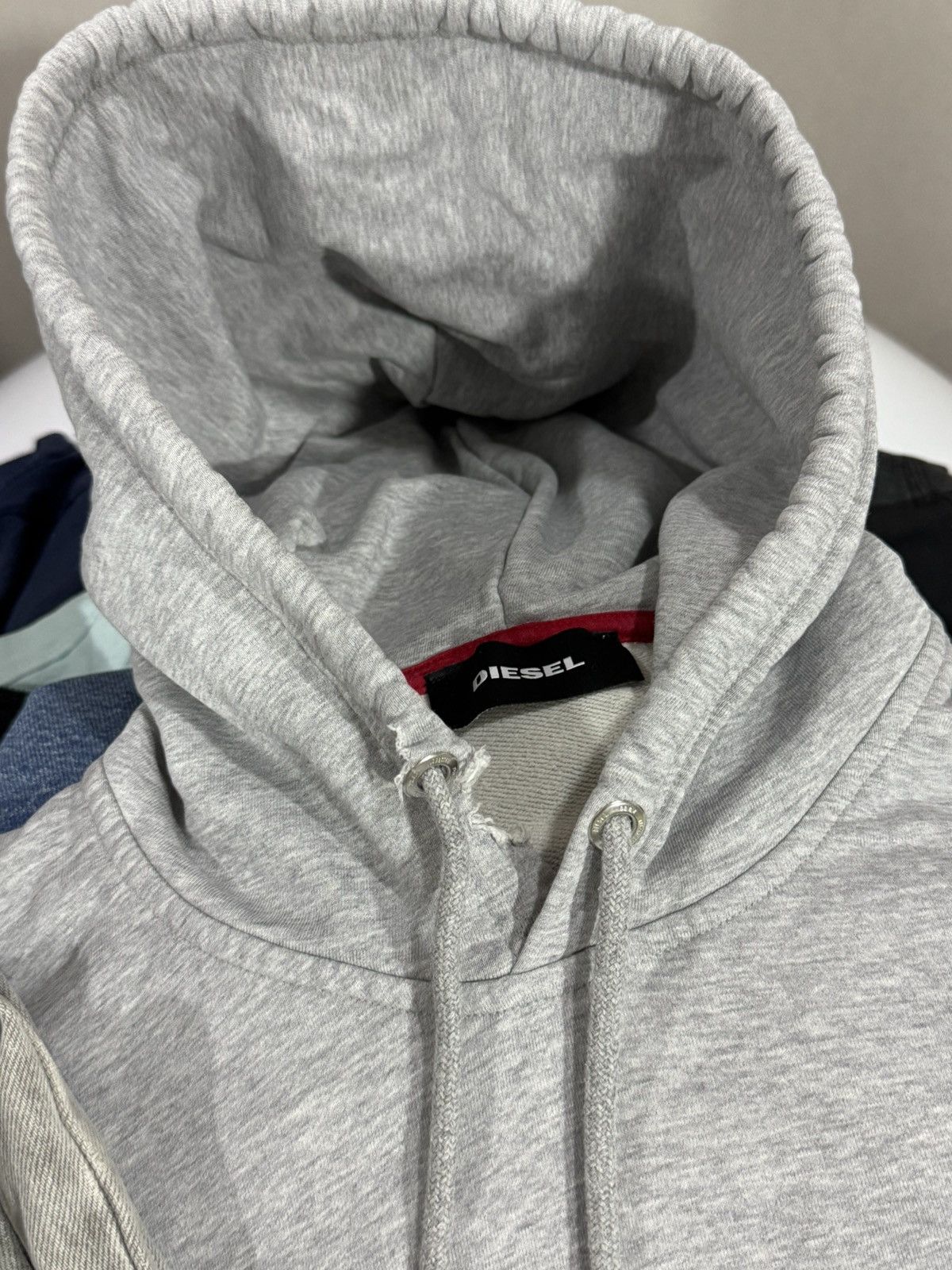 Diesel Diesel vintage Y2K big logo baggy hoodie Size US XL / EU 56 / 4 - 13 Thumbnail