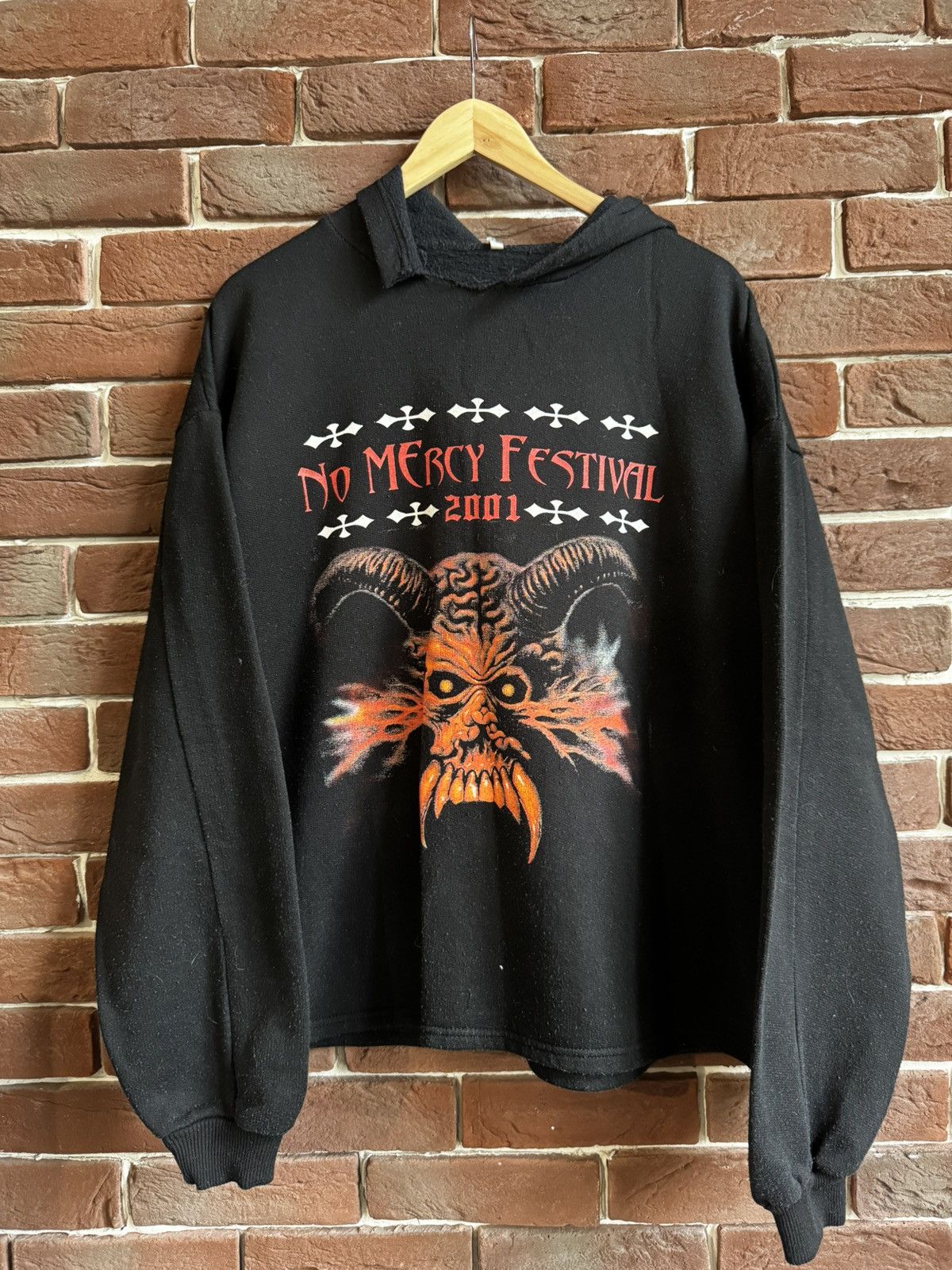 Band Tees Vintage 2001 No Mercy Festival Rare Metal Band hoodie Size US L / EU 52-54 / 3 - 1 Thumbnail