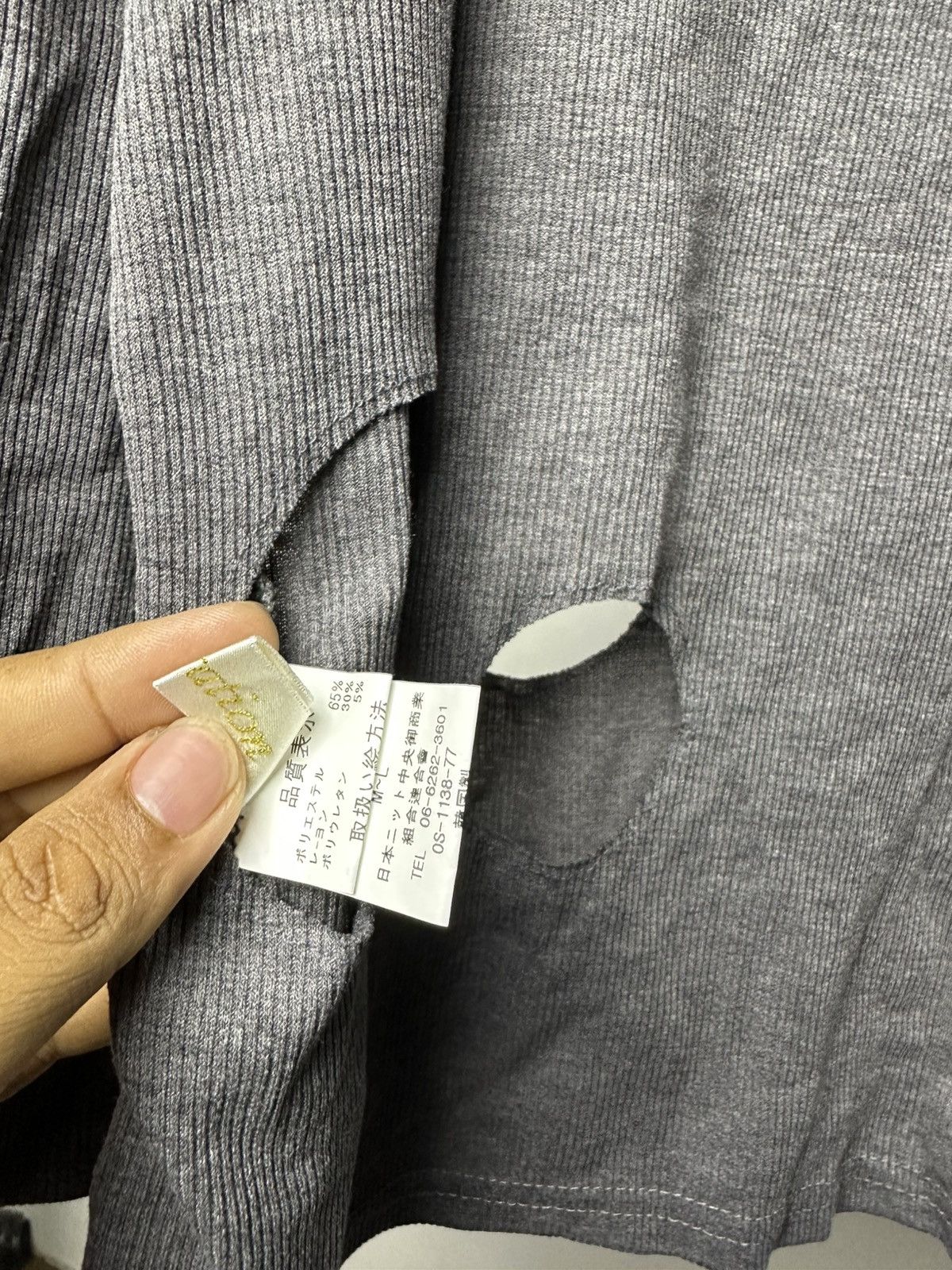 Designer Hole Admiration Longsleeve shirt Size M / US 6-8 / IT 42-44 - 5 Thumbnail