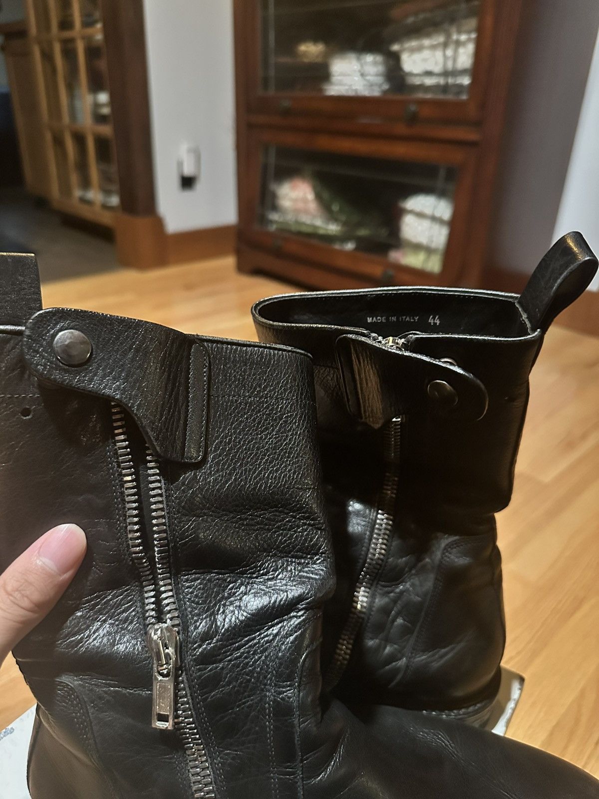 Rick Owens Rick Owens Creeper Zip Boot Size US 11 / EU 44 - 4 Thumbnail