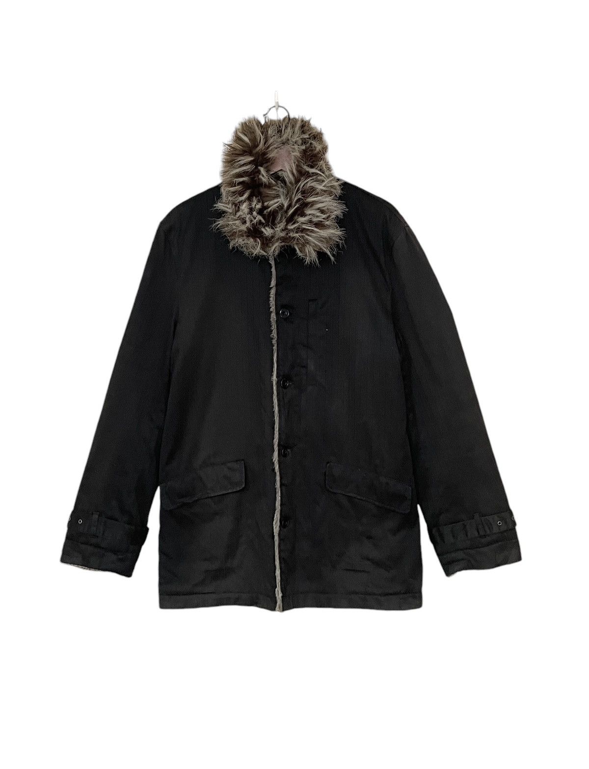 Japanese Brand Vintage Japanese Brand Louis Chavlon Fur Jacket 1990s Size US XL / EU 56 / 4 - 1 Thumbnail