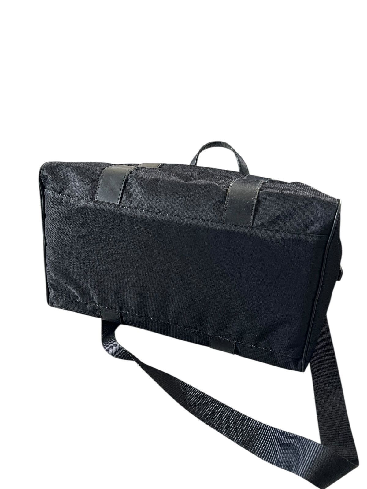 Yohji Yamamoto Vintage Yohji Yamamoto Y’SACCS Boston Bag Leather Trim Size ONE SIZE - 8 Thumbnail