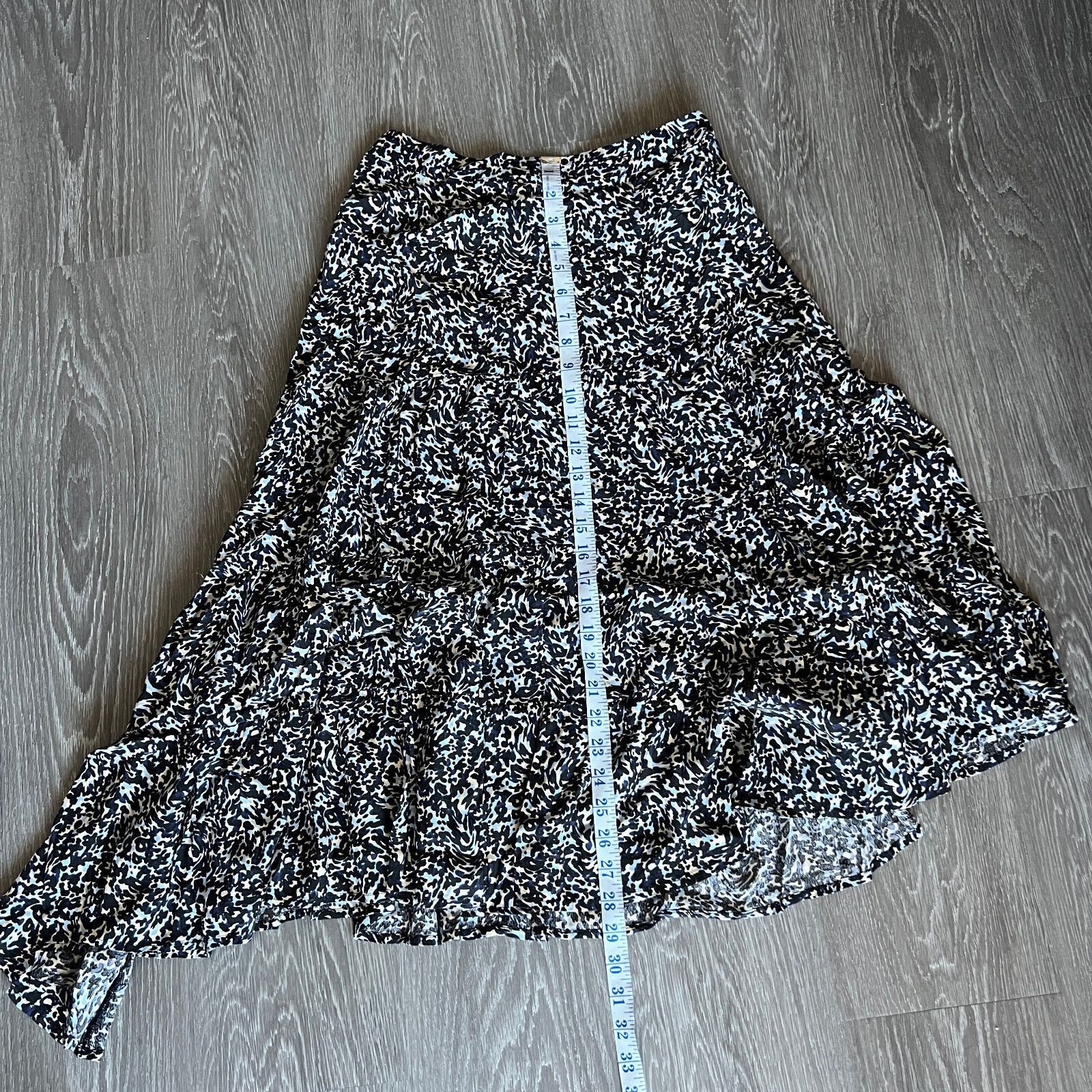 Scotch & Soda Scotch & Soda Skirt Womens Medium Asymmetric Tiered Colorful Size 30" / US 8 / IT 44 - 4 Thumbnail