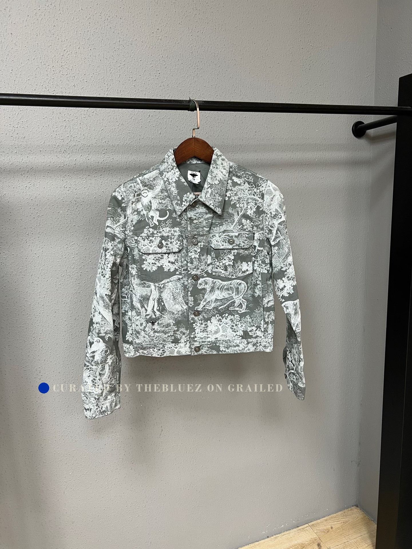 Dior Dior Zoo Ink Denim Jacket Size M / US 6-8 / IT 42-44 - 1 Thumbnail