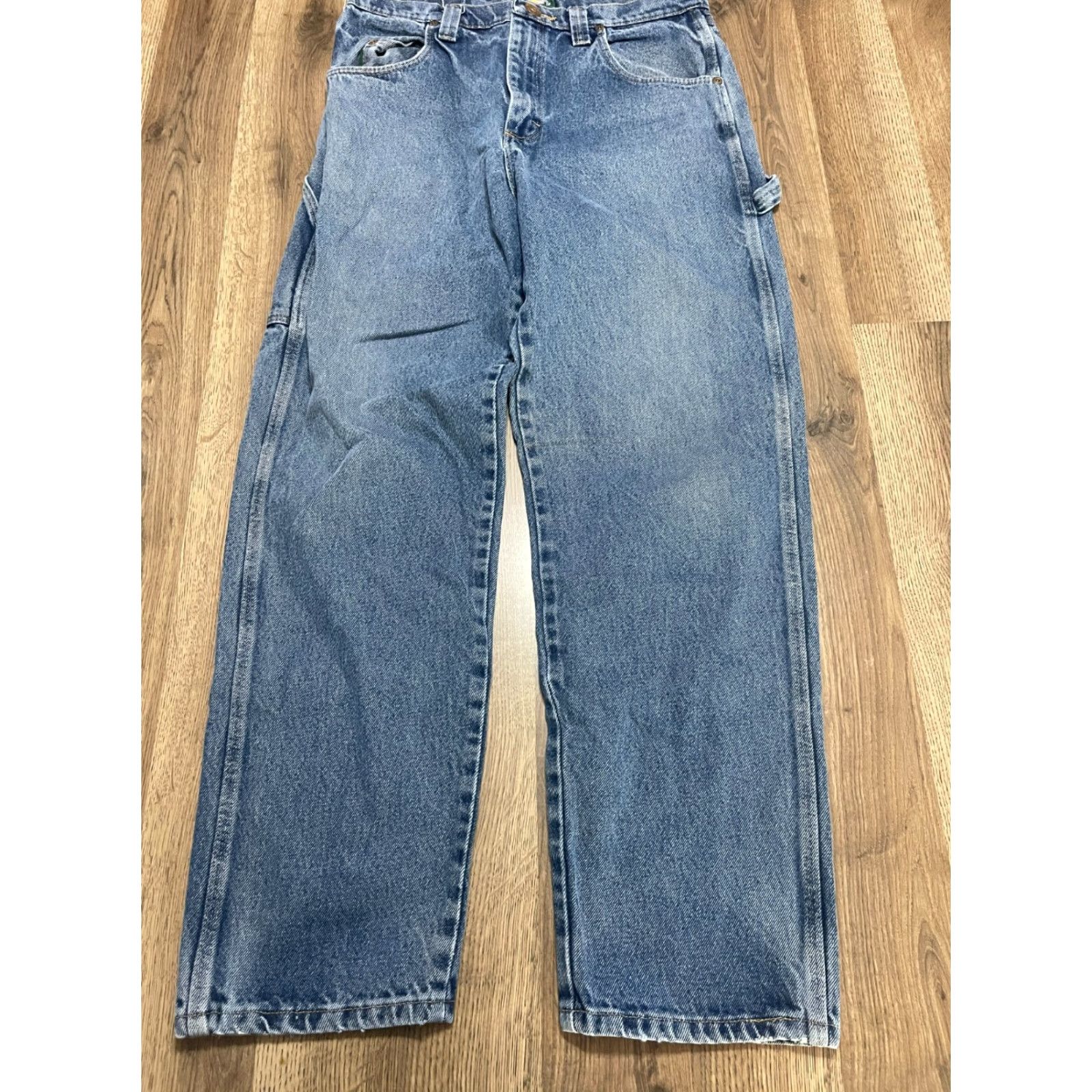Vintage Cabela's Jeans, Men's Size 32/32, Denim, Blue, Straight Leg, 5-Pockets, Regular, Inseam 32, N Size US 32 / EU 48 - 2 Thumbnail
