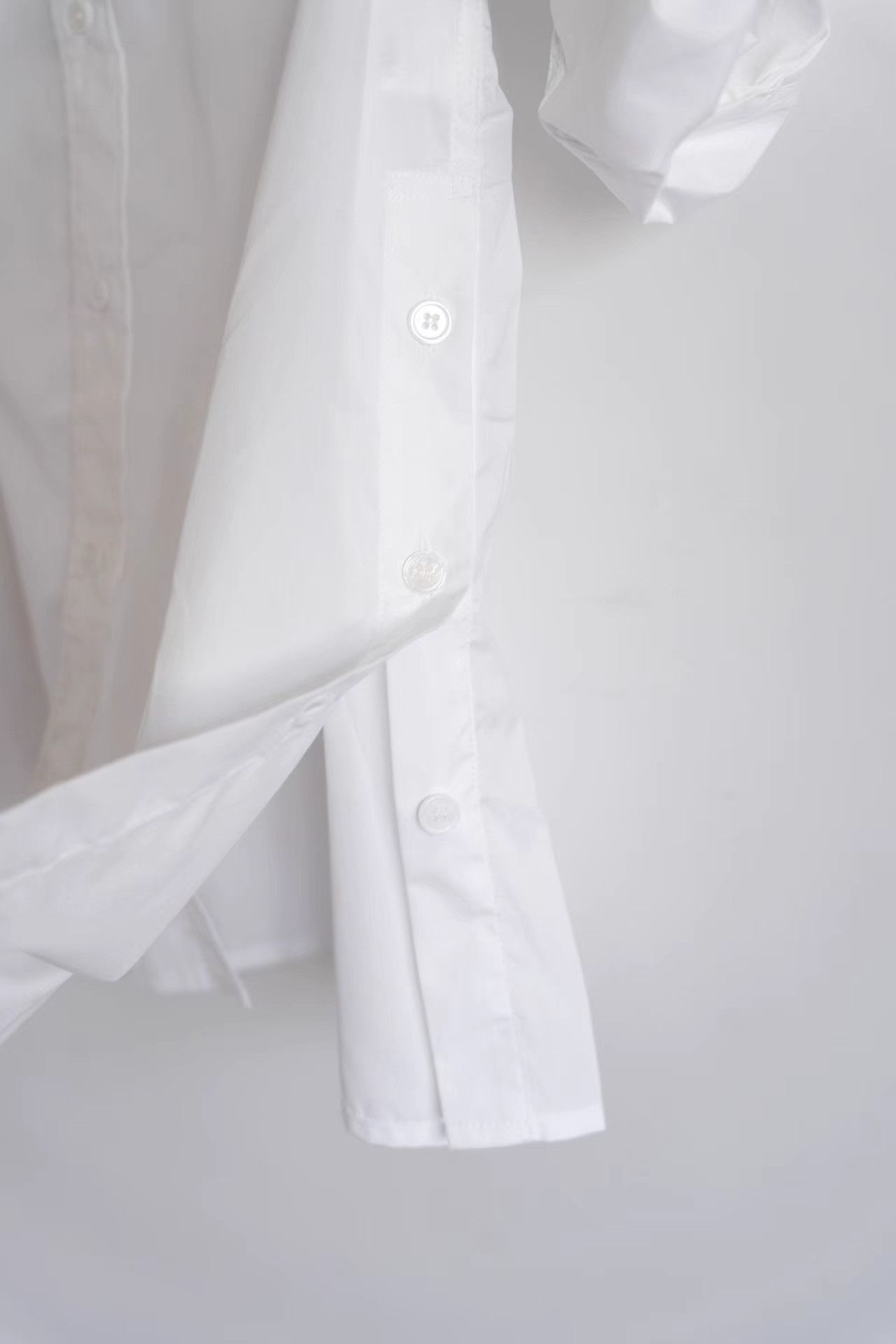 Yohji Yamamoto Yohji Yamamoto 24aw Detachable Collar White Shirt K4 Size US M / EU 48-50 / 2 - 6 Thumbnail