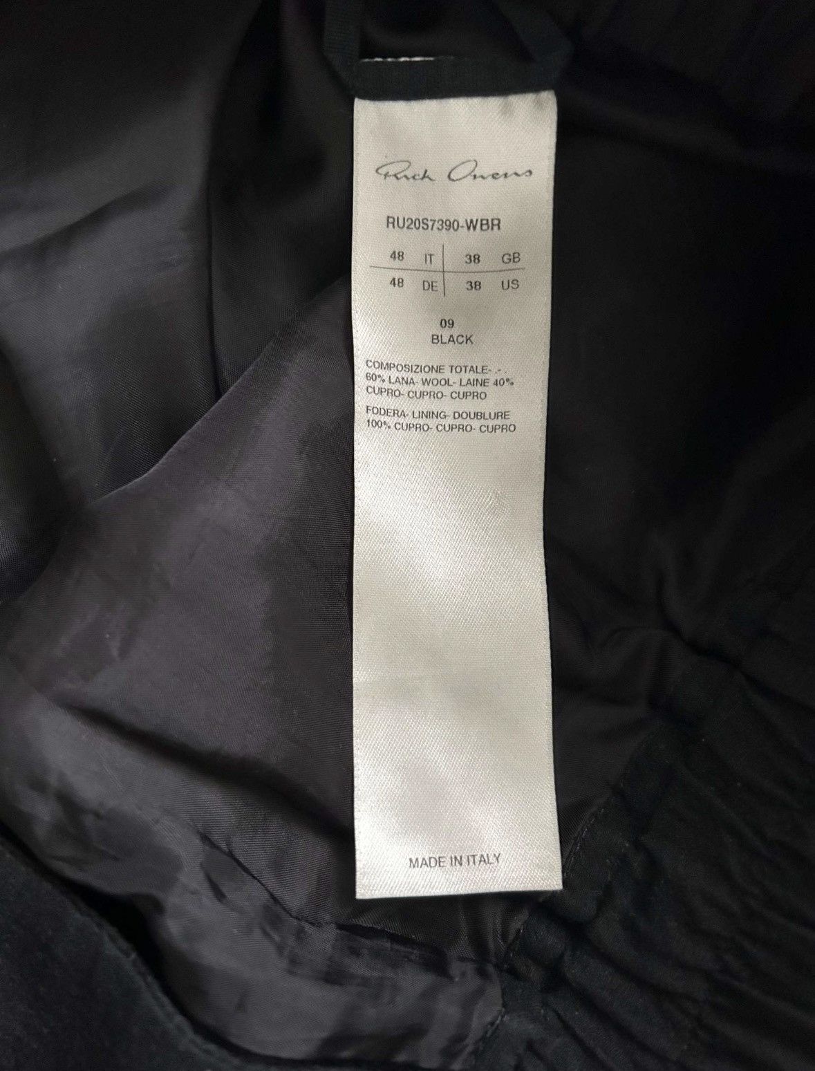 Rick Owens Rick Owens Tecuatl Pants Size US 30 / EU 46 - 3 Thumbnail
