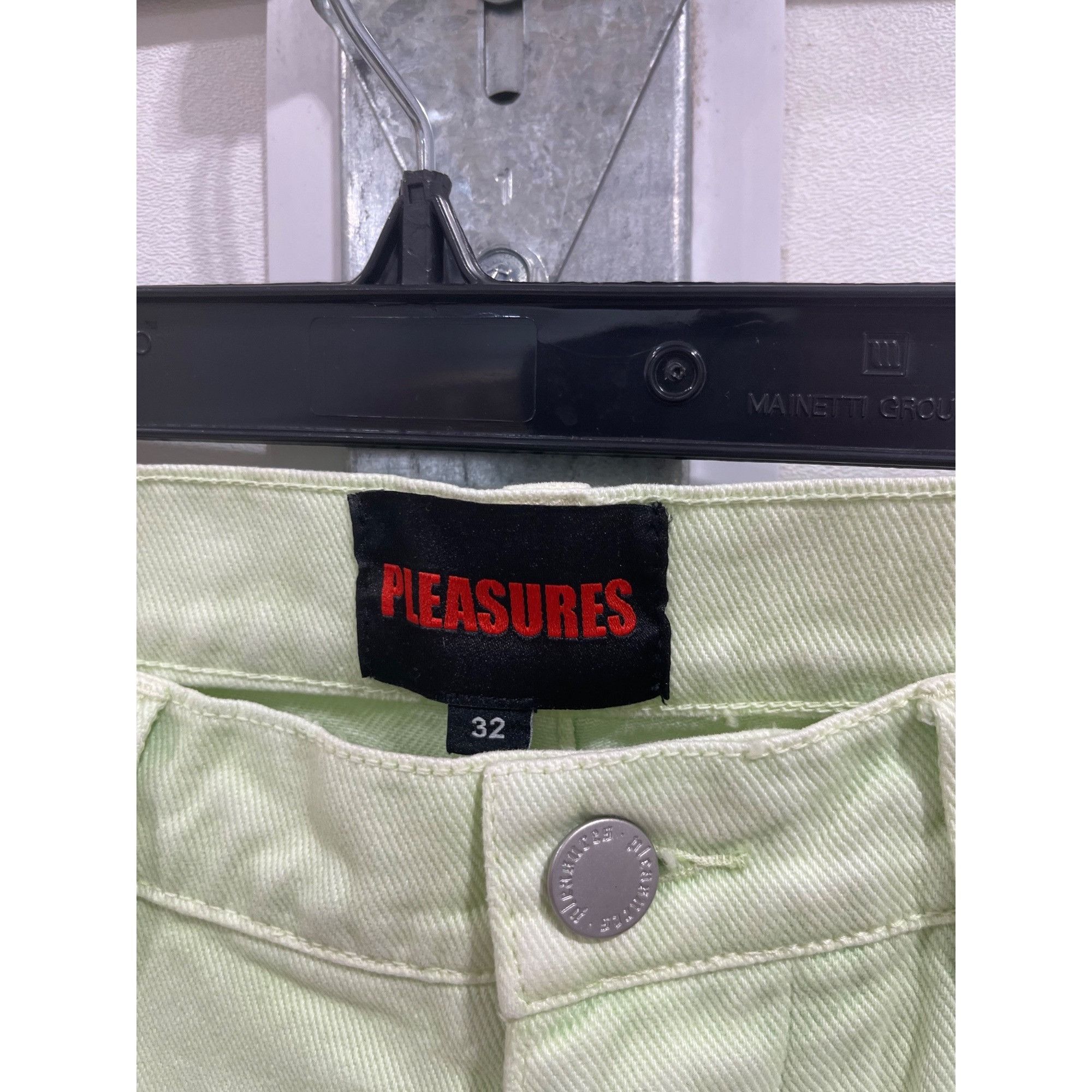 Pleasures NEW PLEASURES GREEN FORMULA TROUSERS SZ 32 Size US 32 / EU 48 - 2 Thumbnail