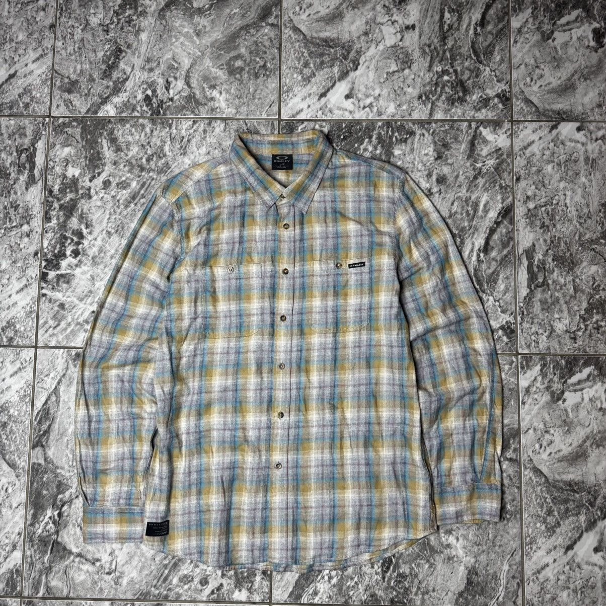 Oakley Plaid Flannel Shirt Vintage