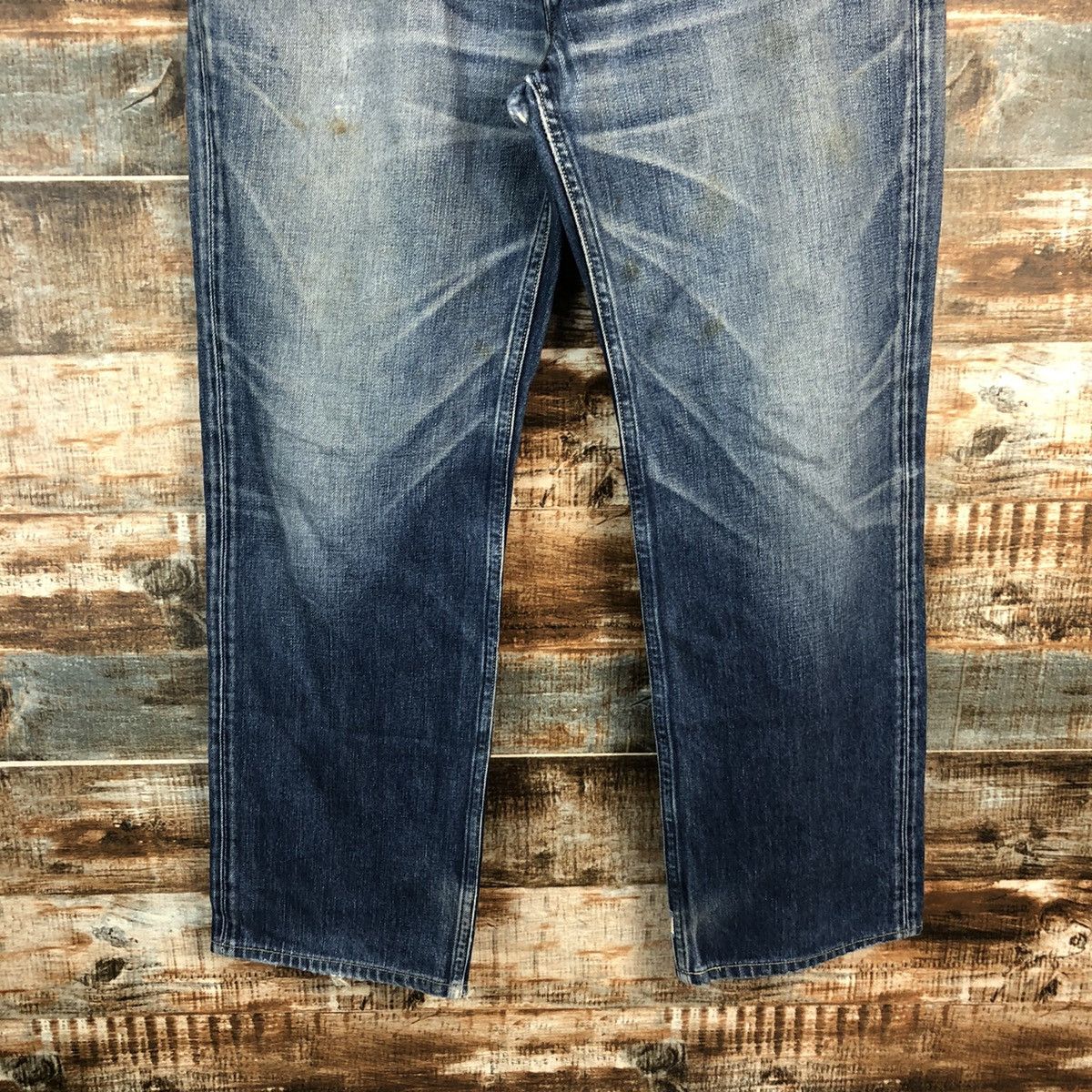 Levi's DL Levis 502 selvedge Blue Denim Pants #C128 Size US 34 / EU 50 - 6 Thumbnail