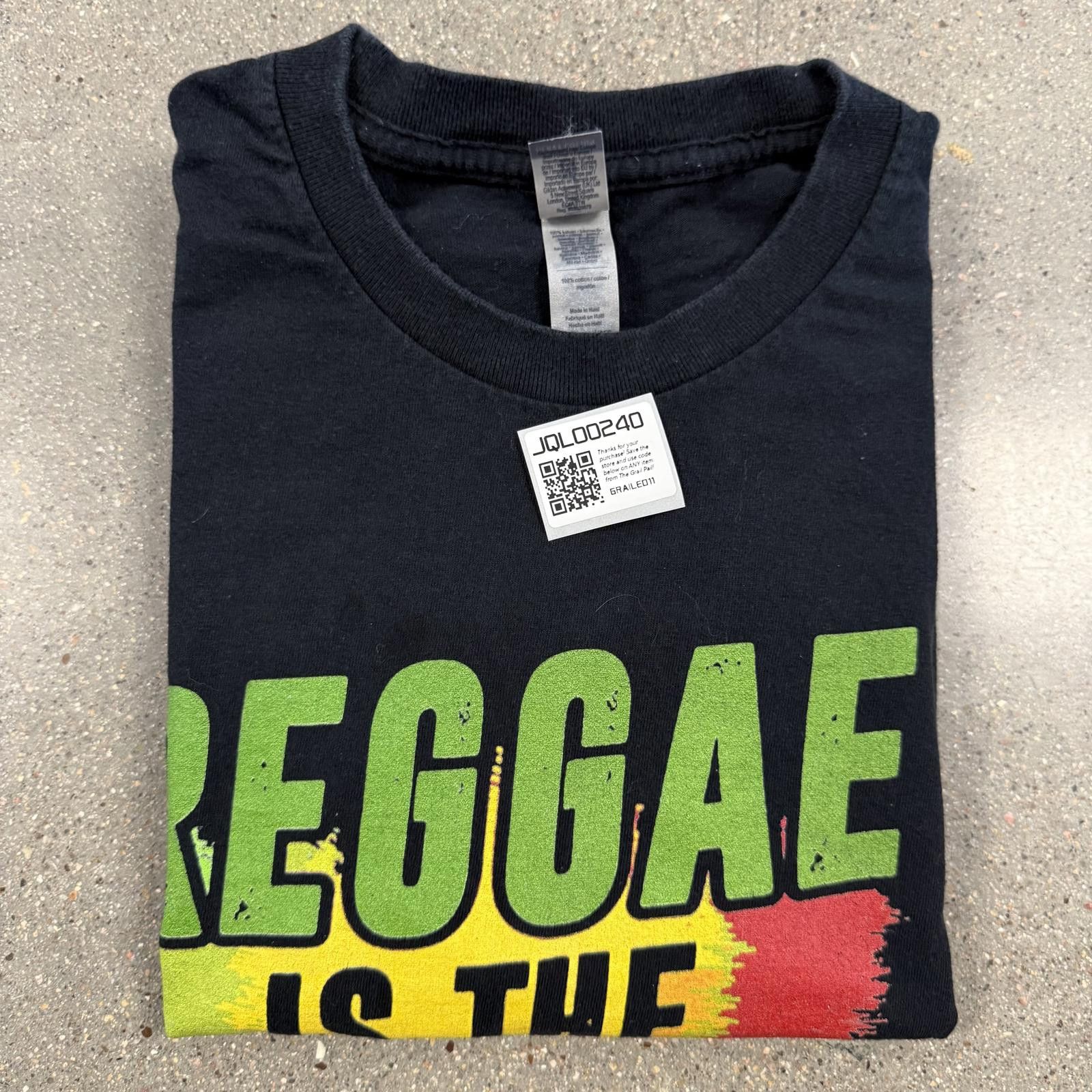 Gildan Reggae Rhythm Jamaica T-Shirt 2XL Size US XXL / EU 58 / 5 - 7 Thumbnail