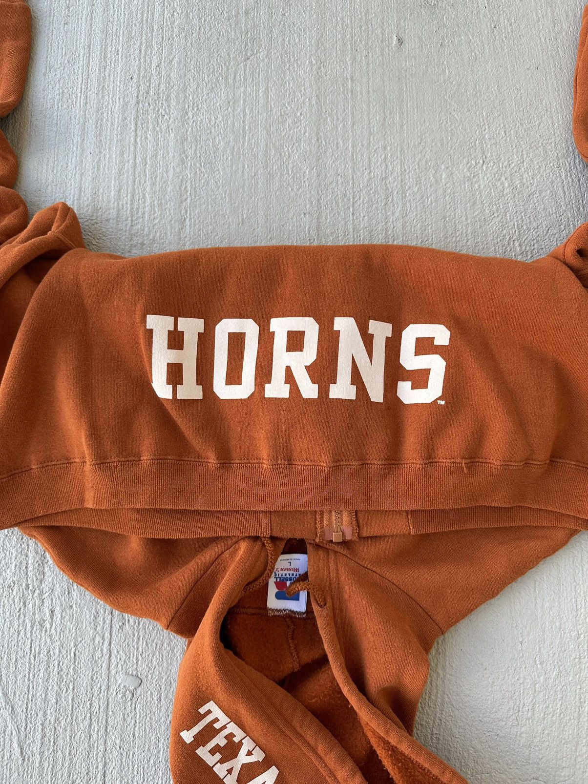 Other Vintage Russell Athletic Hoodie Size L / US 10 / IT 46 - 4 Thumbnail
