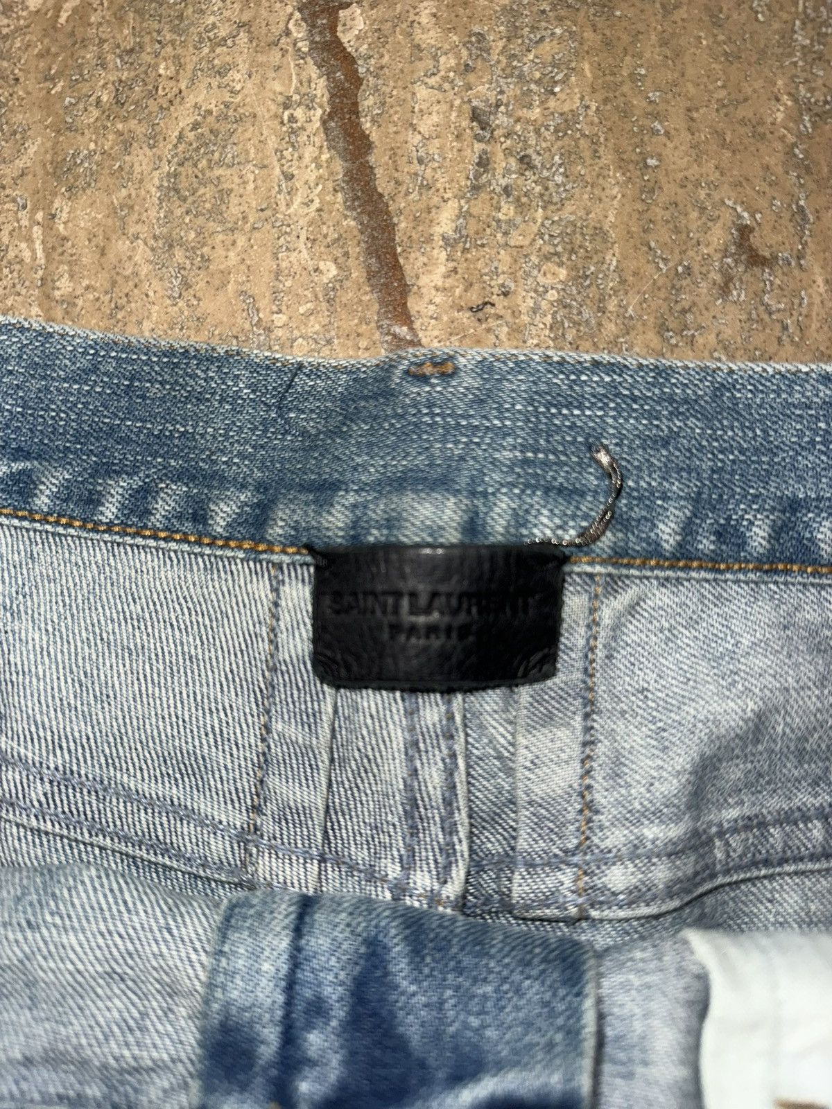 Saint Laurent Paris Saint Laurent ripped skinny jeans Size US 32 / EU 48 - 6 Thumbnail