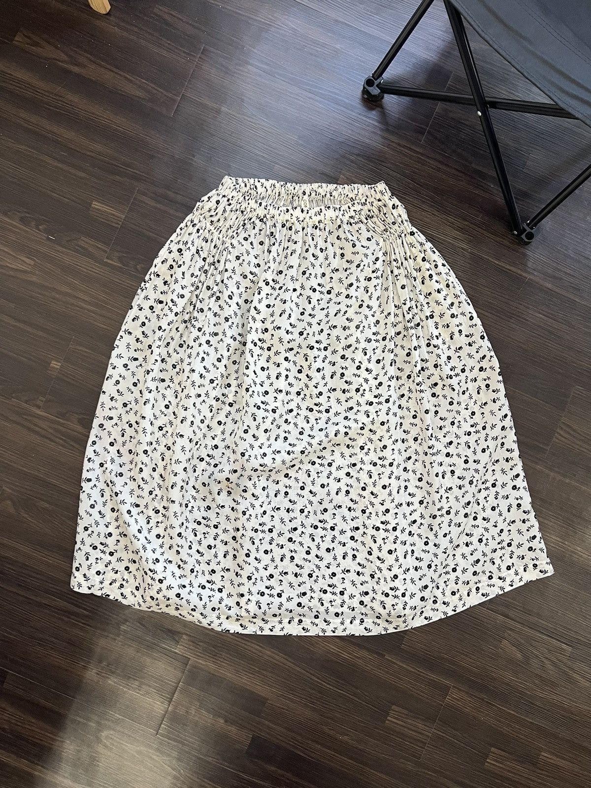 Comme des Garcons 🔥 Vintage Comme Des Garçons SS01/02 Harajuku Midi Skirt Size 33" - 3 Thumbnail