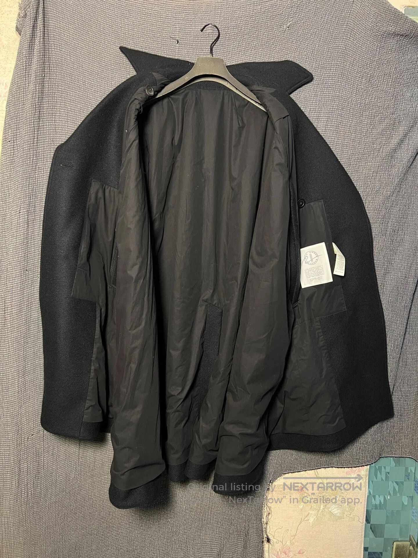 Rick Owens Rick Owens 23FW Oversized Wool Cape Coat. Size US S / EU 44-46 / 1 - 6 Thumbnail