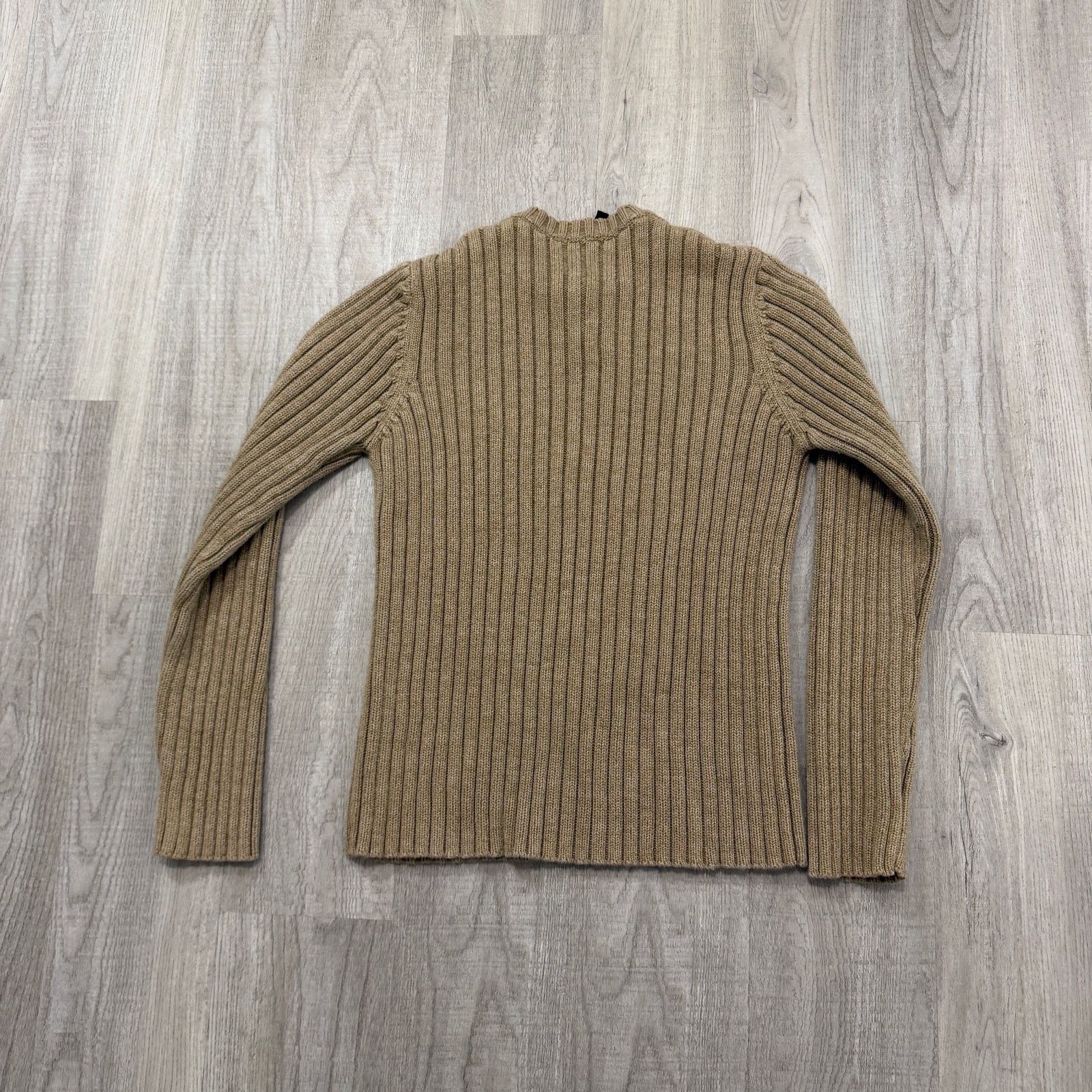 Abercrombie & Fitch Vintage Abercrombie & Fitch Muscle Sweater Men’s Large Tan Size US L / EU 52-54 / 3 - 6 Thumbnail