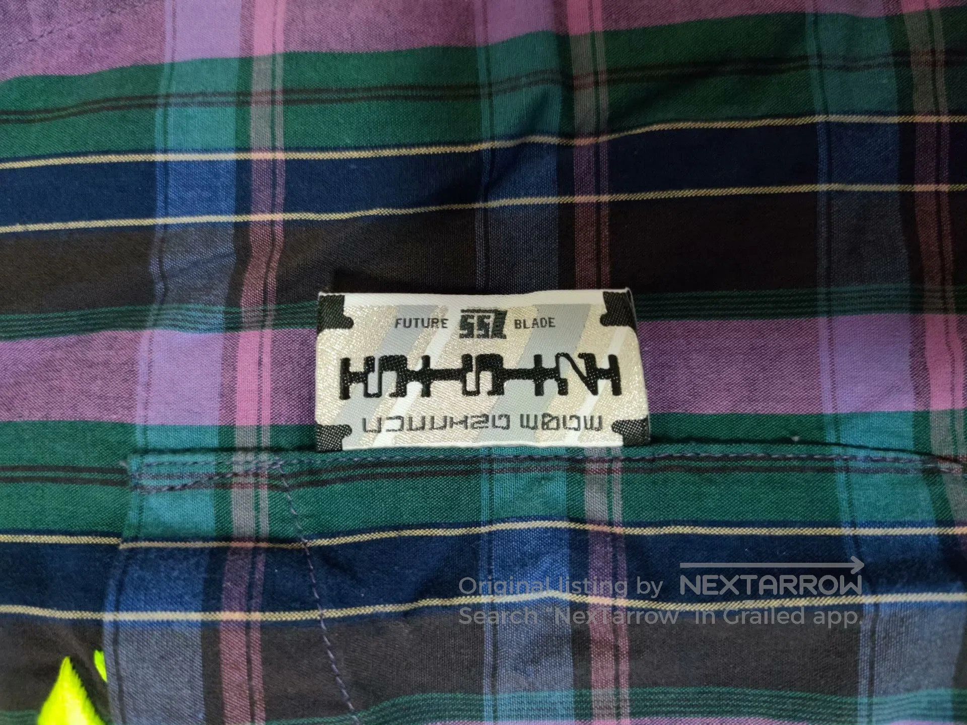 Beams Japan BEAMS JAPAN SSZ Madras Long Sleeve Shirt. Size US S / EU 44-46 / 1 - 4 Thumbnail
