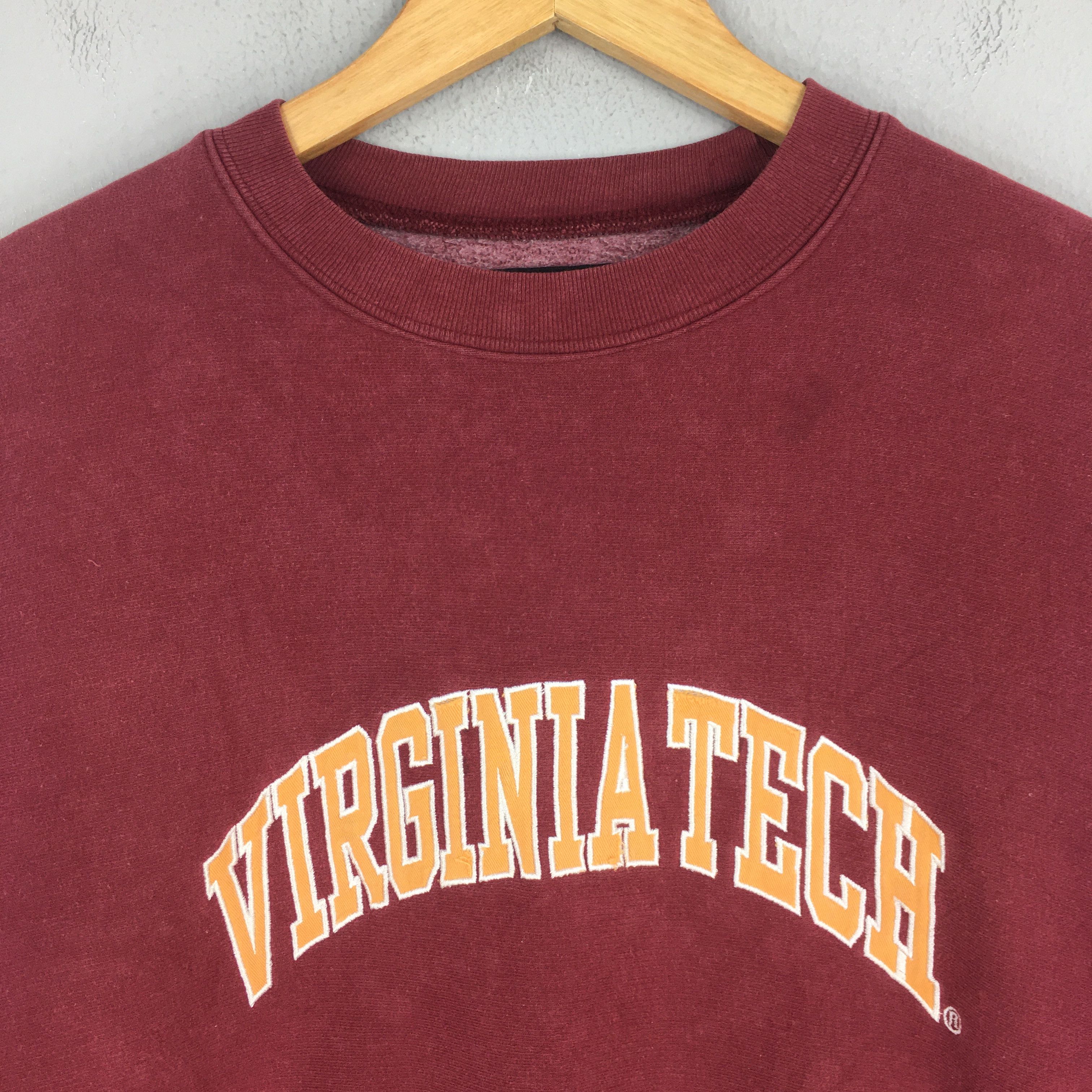 NCAA × Vintage Vintage Virginia Tech Hokies NCAA Sweatshirt Small Size US S / EU 44-46 / 1 - 2 Thumbnail