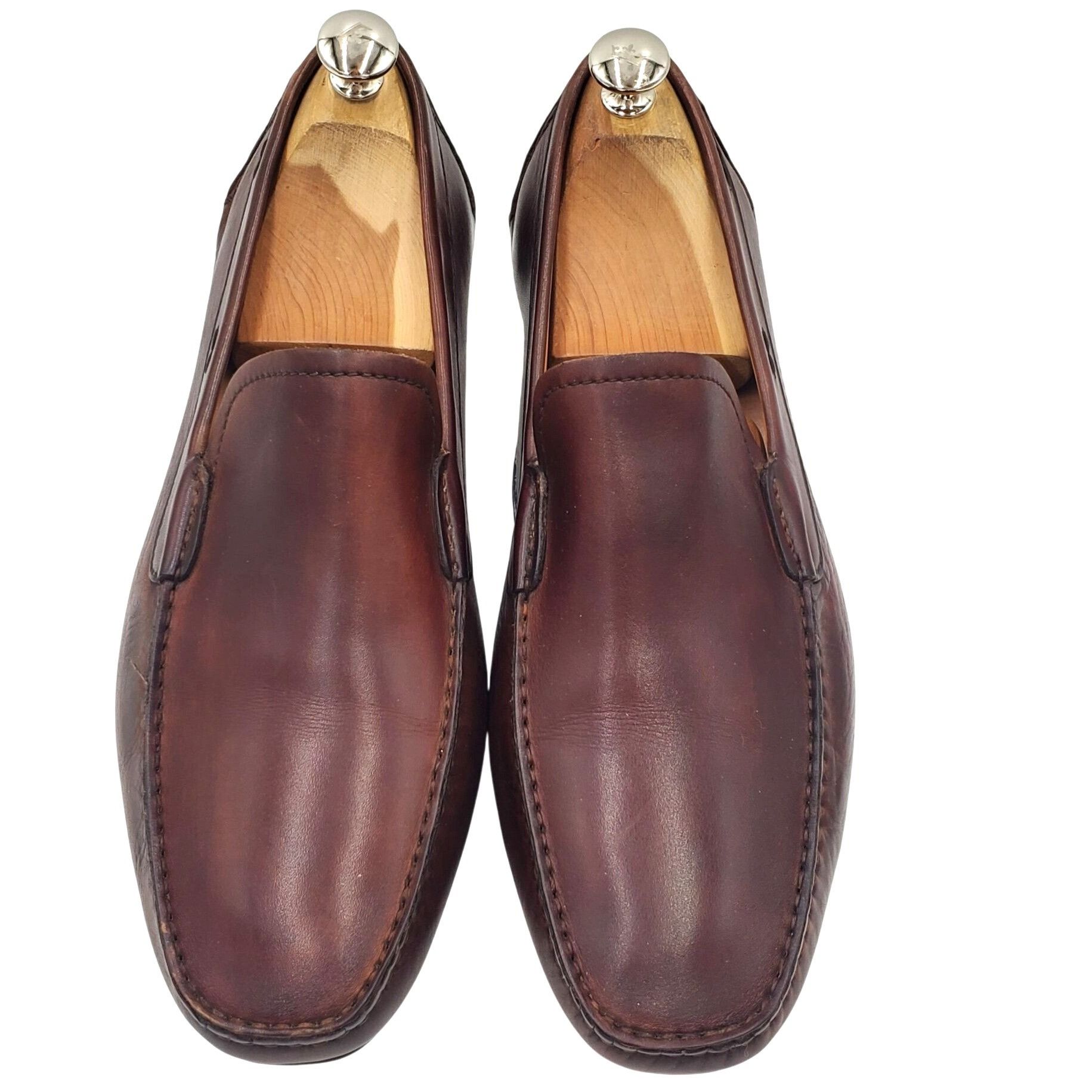 Florsheim Florsheim Men's size 10 Brown Leather Slip-On Casual Driving Size US 10 / EU 43 - 2 Thumbnail