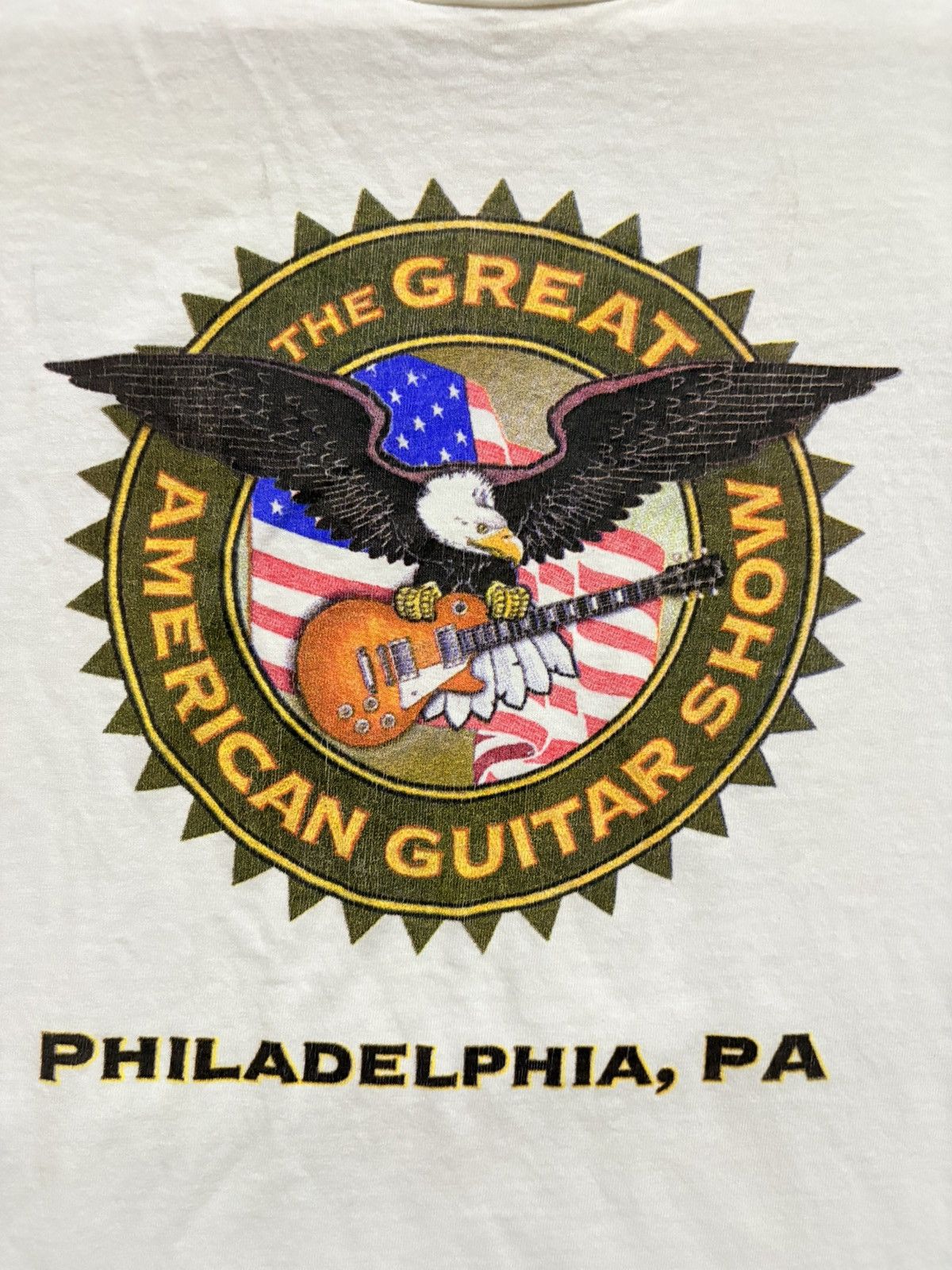 Vintage 🔥HOT🔥VINTAGE THE GREAT AMERICAN GUITAR SHOW Size US L / EU 52-54 / 3 - 2 Thumbnail