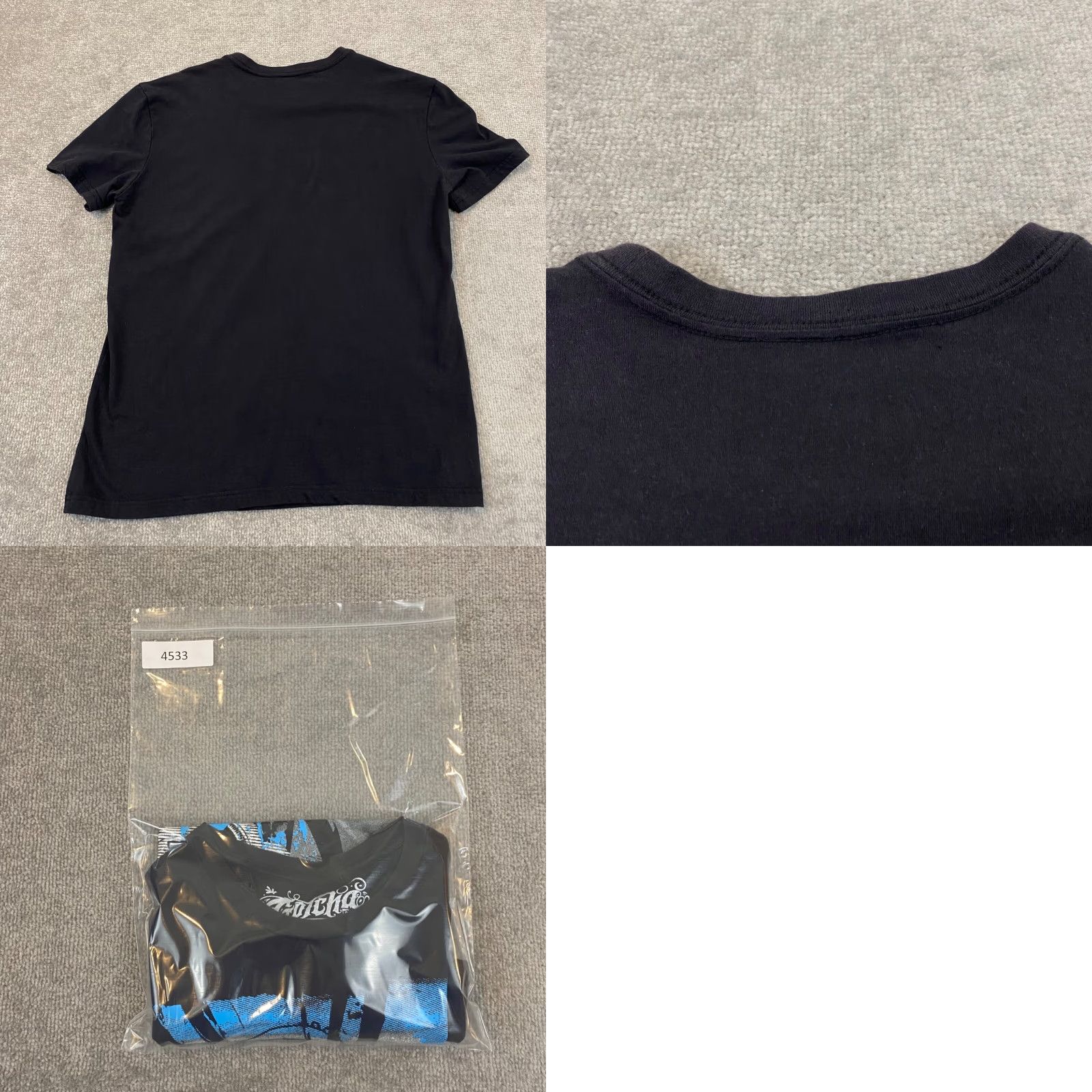 Gotcha GOTCHA Shirt Mens Medium Black Blue Graphic T Tee Surfing Windsurf Beach Skating Size US M / EU 48-50 / 2 - 8 Thumbnail