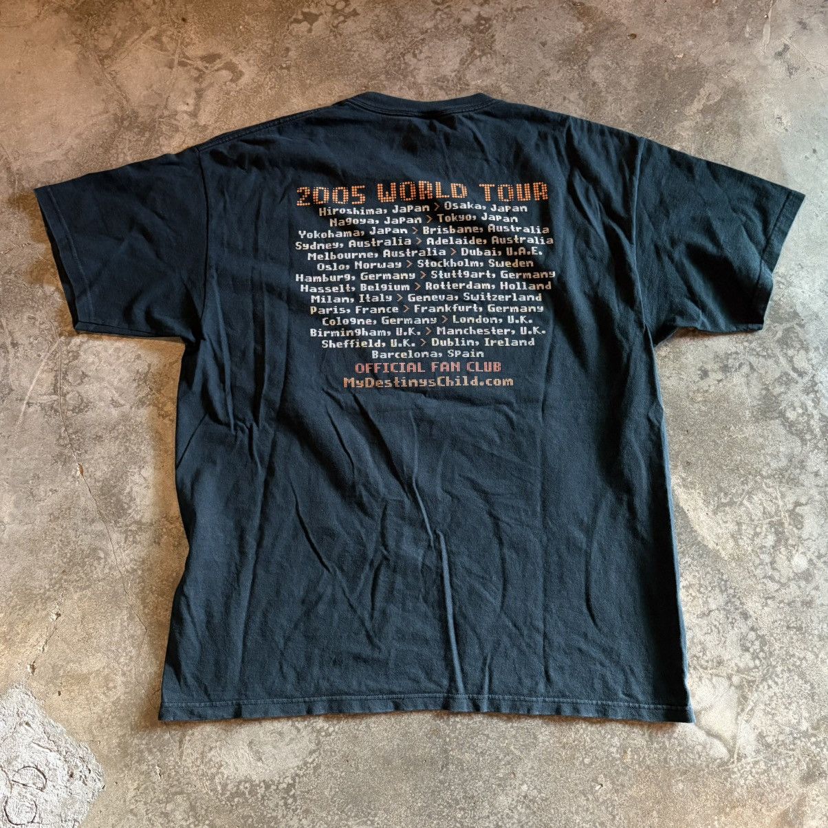 Band Tees Y2K 2005 Destiny Child Tour Tee Size US XL / EU 56 / 4 - 3 Thumbnail