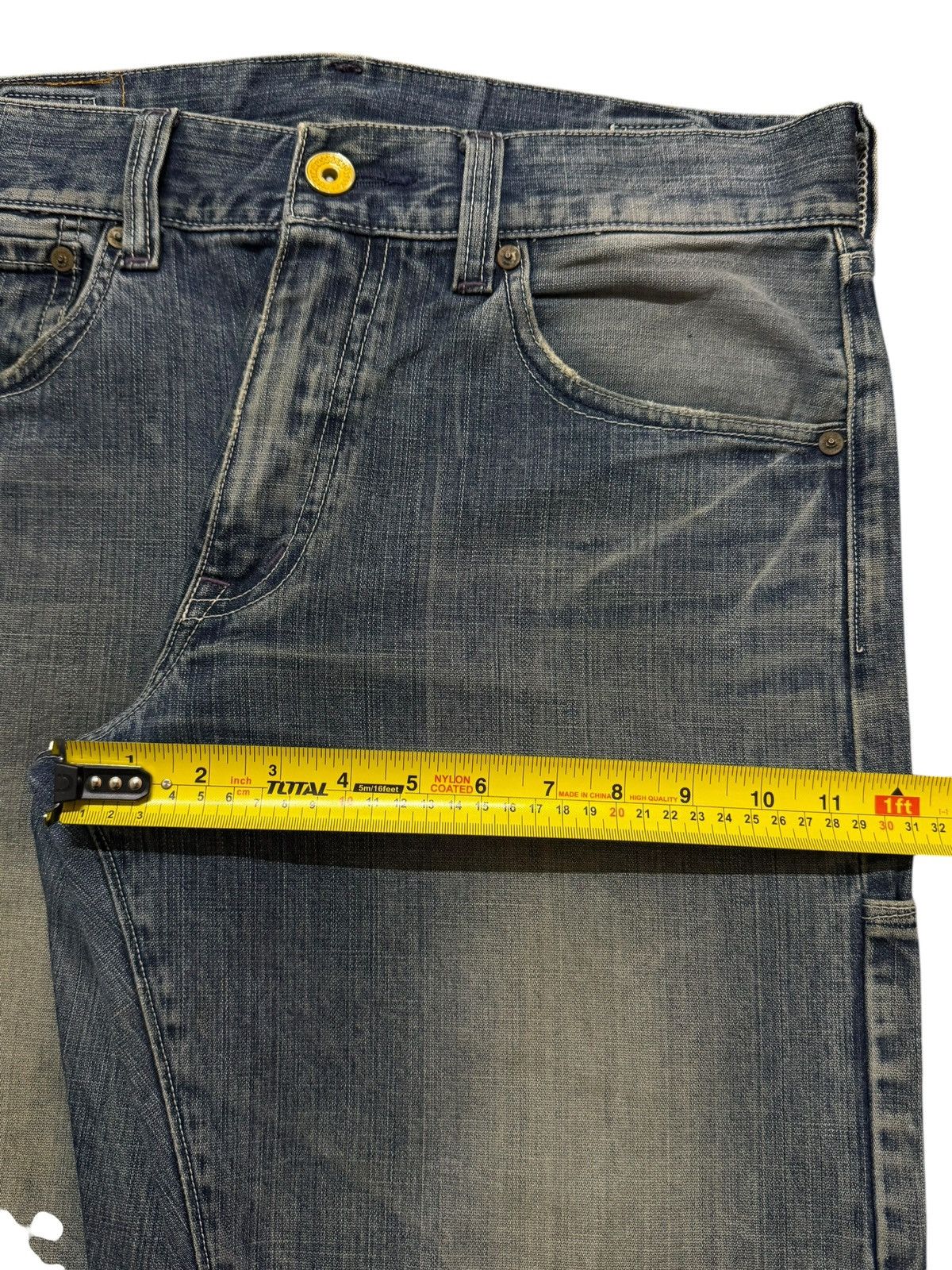 Levi's Vintage 90s Levis 503 Carpenter Distress Wide Leg Baggy Size US 33 - 12 Thumbnail