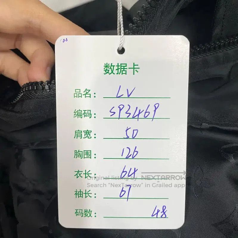 Louis Vuitton Louis Vuitton Black Long Sleeve Outerwear Jacket . Size US M / EU 48-50 / 2 - 9 Thumbnail