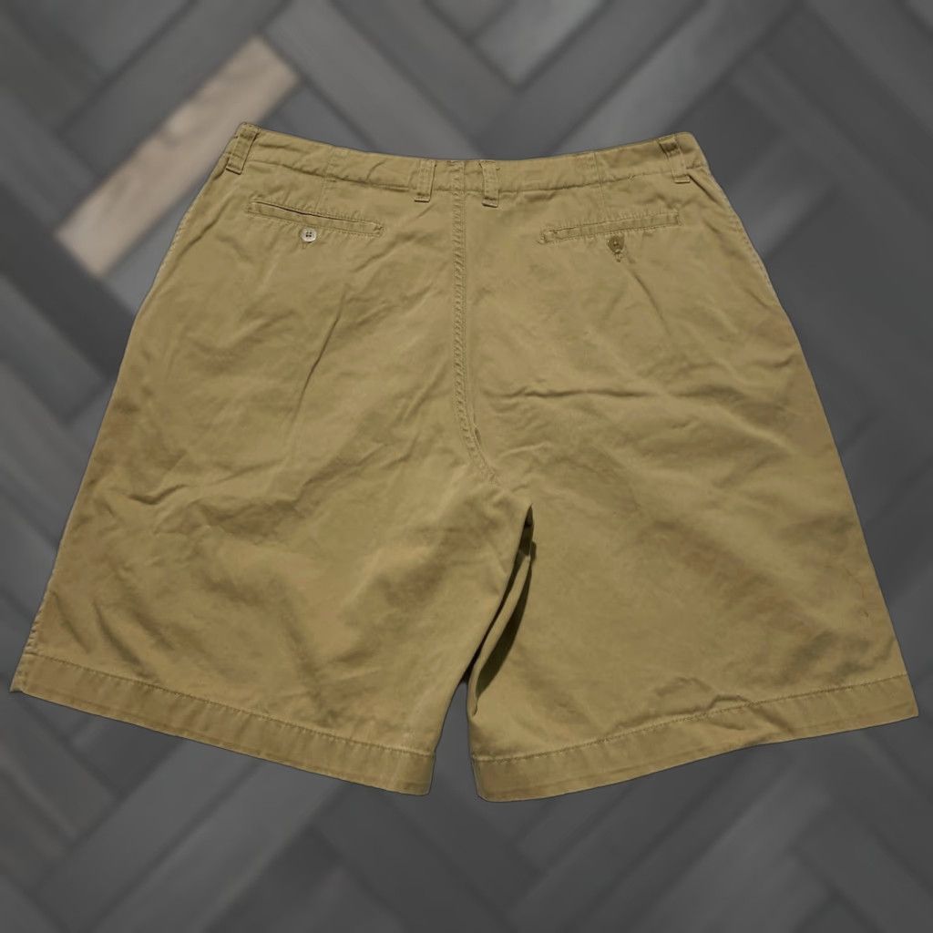 Club Room Club Room Mens Chino Shorts 38 Khaki Tan Cotton Twill Classic Fit Casual Size US 38 / EU 54 - 1 Thumbnail