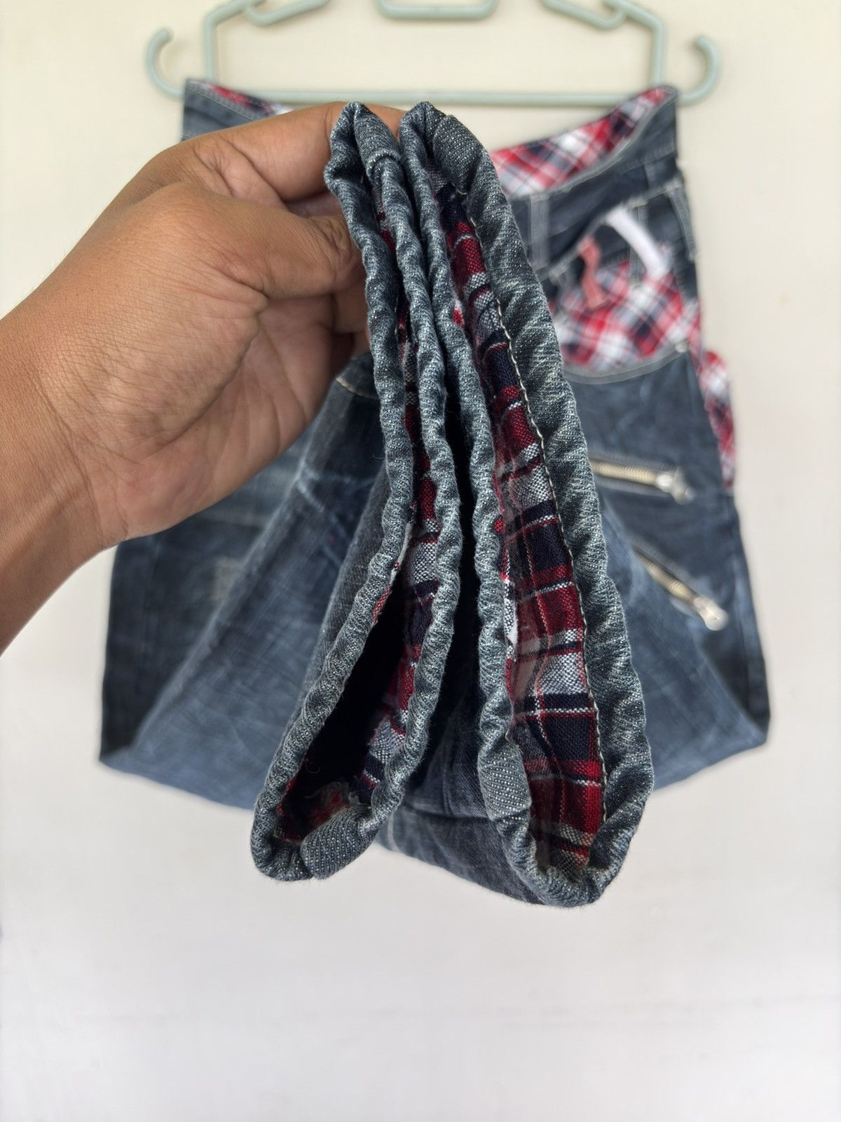 Japanese Brand Japanese High Quality Guarented Double Waist Streetwear Size US 33 - 12 Thumbnail
