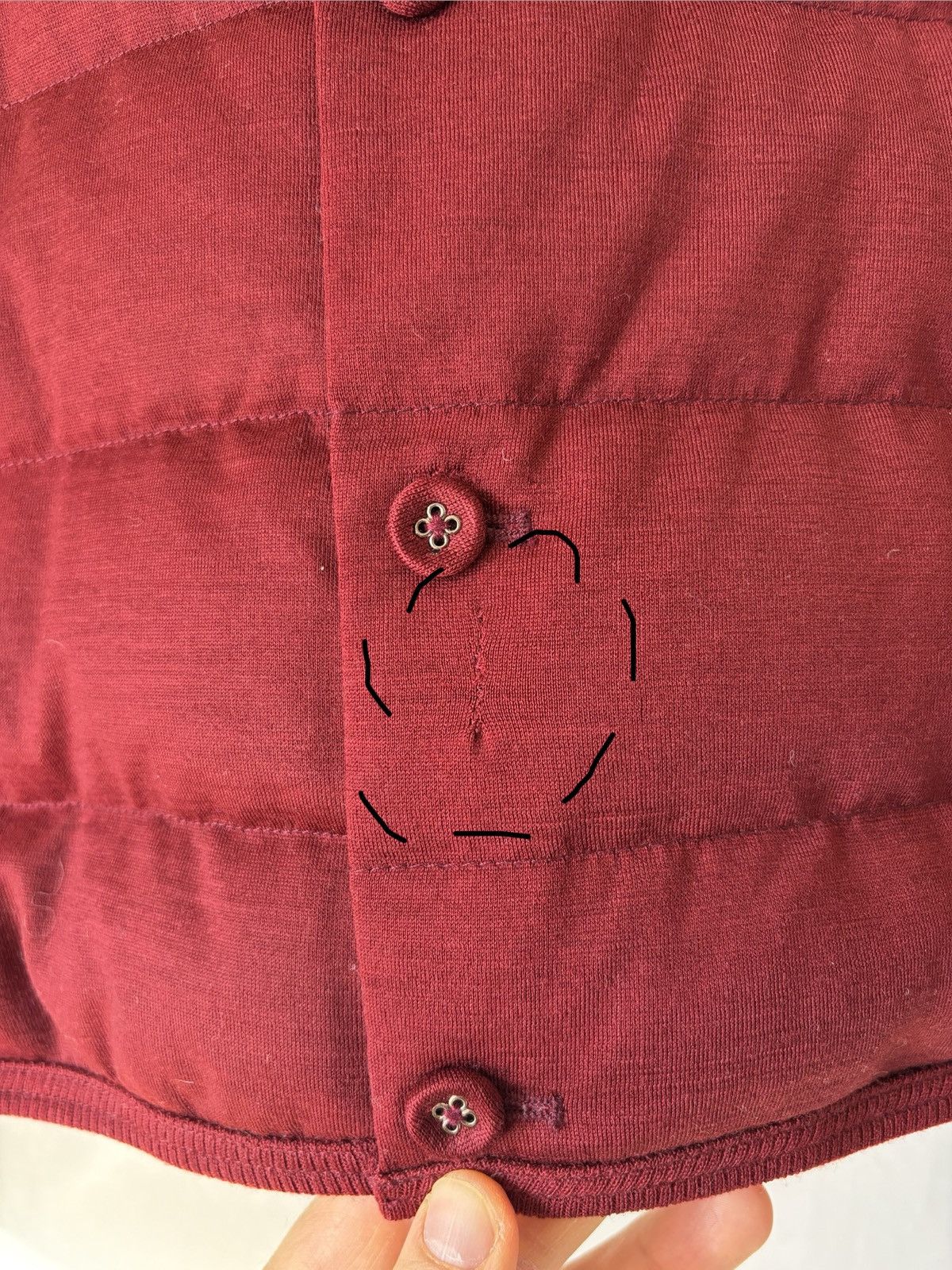 Nanamica nanamica Wool Down Red Cardigan Size US M / EU 48-50 / 2 - 4 Thumbnail