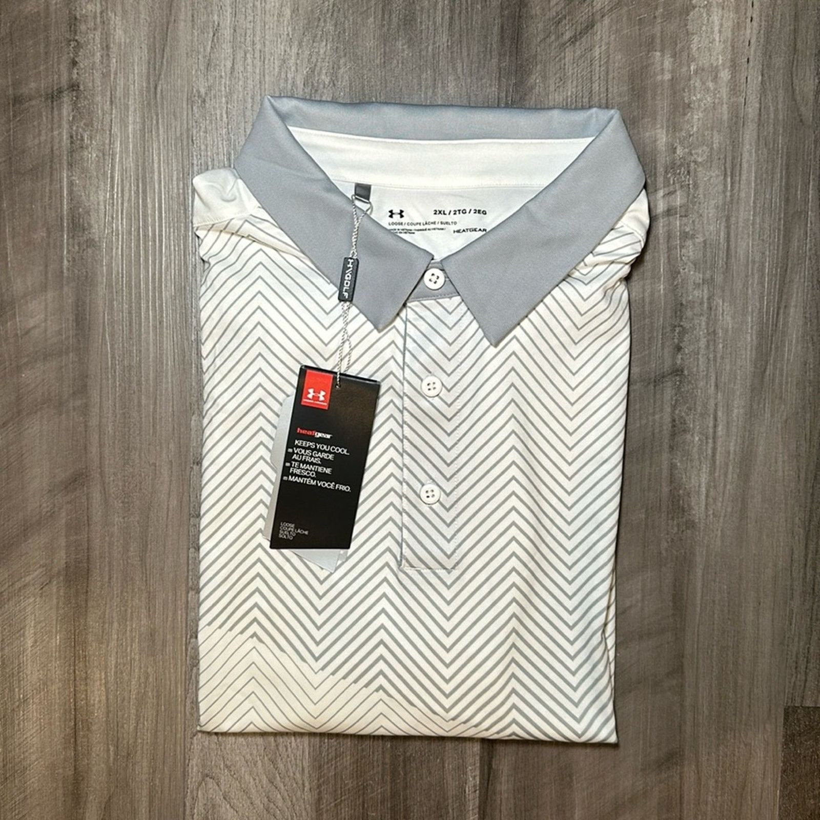 Under Armour Under Armour Golf HeatGear Loose Polo - 2XL Size US XXL / EU 58 / 5 - 1 Thumbnail