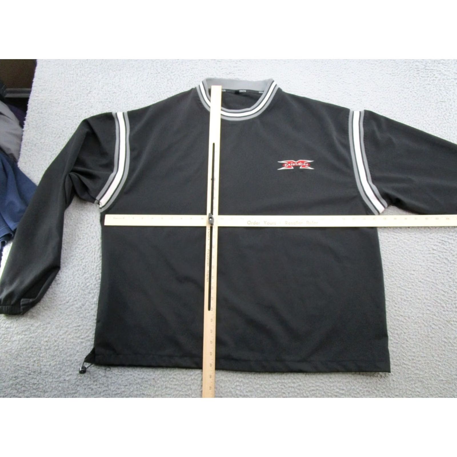 Vintage Miken Men’s Black Lightweight Long Sleeve Active Wear Warm Up XL MLB Shirt Mens Sports Size US XL / EU 56 / 4 - 5 Thumbnail