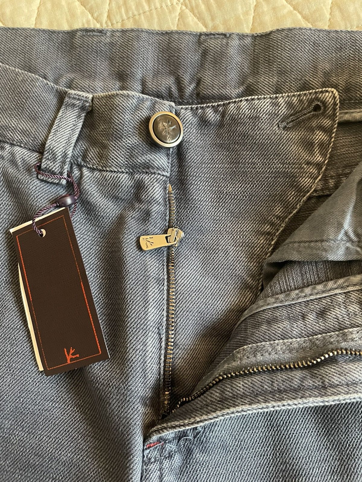 Isaia Barchetta Denim 5-Pocket Jean Size US 32 / EU 48 - 14 Thumbnail
