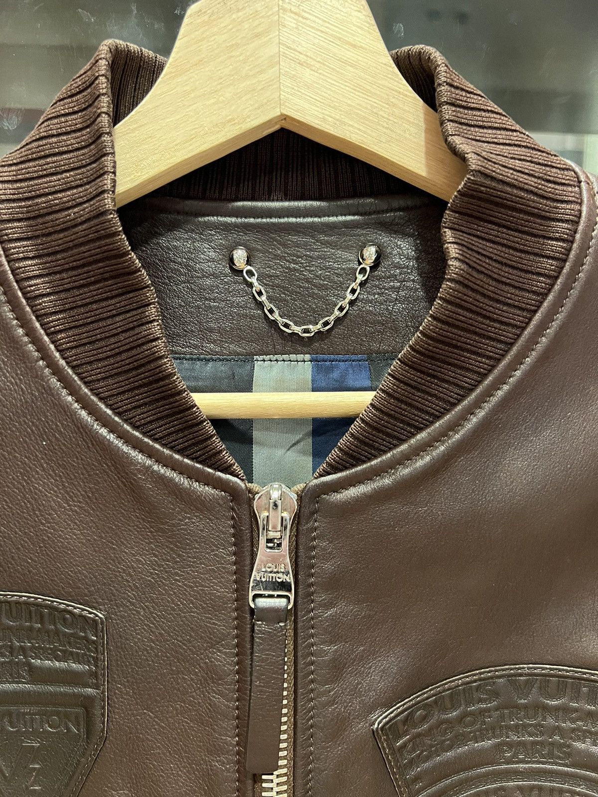 Louis Vuitton Louis Vuitton King Of Trunk Makers Leather Jacket Size US M / EU 48-50 / 2 - 5 Thumbnail