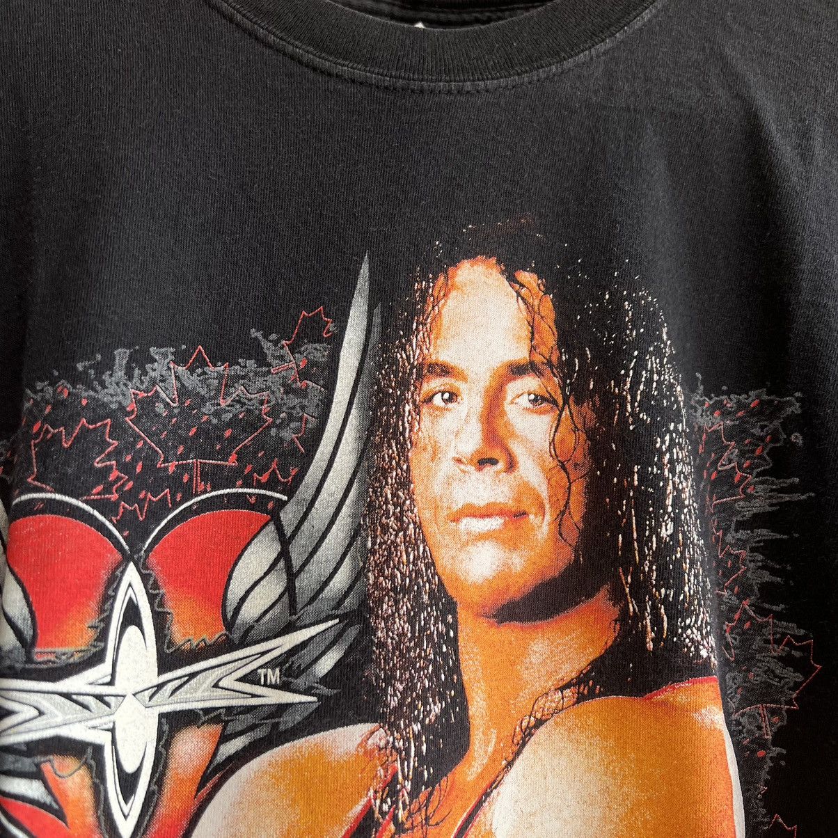 Vintage × WWE VTG ‘90s Bret Hart Wrestling Tee Shirt Stone Cold Undertaker Size US L / EU 52-54 / 3 - 6 Thumbnail
