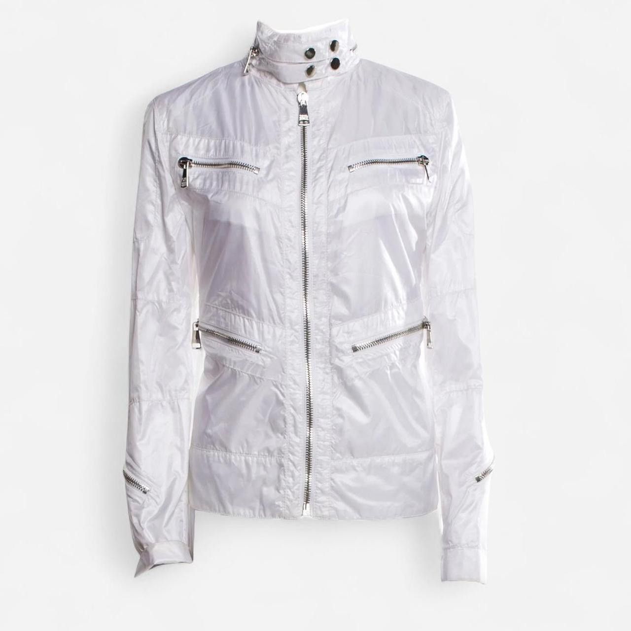 Dolce & Gabbana Dolce & Gabbana 2000s Multi Zipped White Nylon Jacket Size M / US 6-8 / IT 42-44 - 1 Thumbnail
