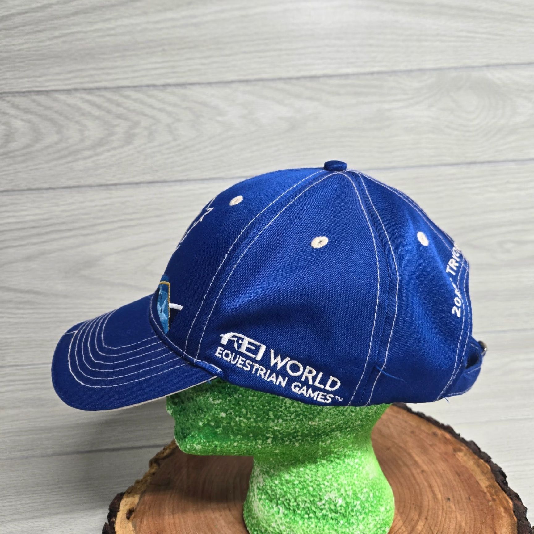 Vintage VINTAGE North Carolina Horse Ball Cap Hat Adult Adjustable Blue Cotton Country 2018 Unisex Size ONE SIZE - 5 Thumbnail