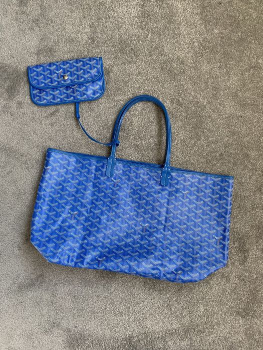 Goyard Saint Louis Tote PM Sky Blue