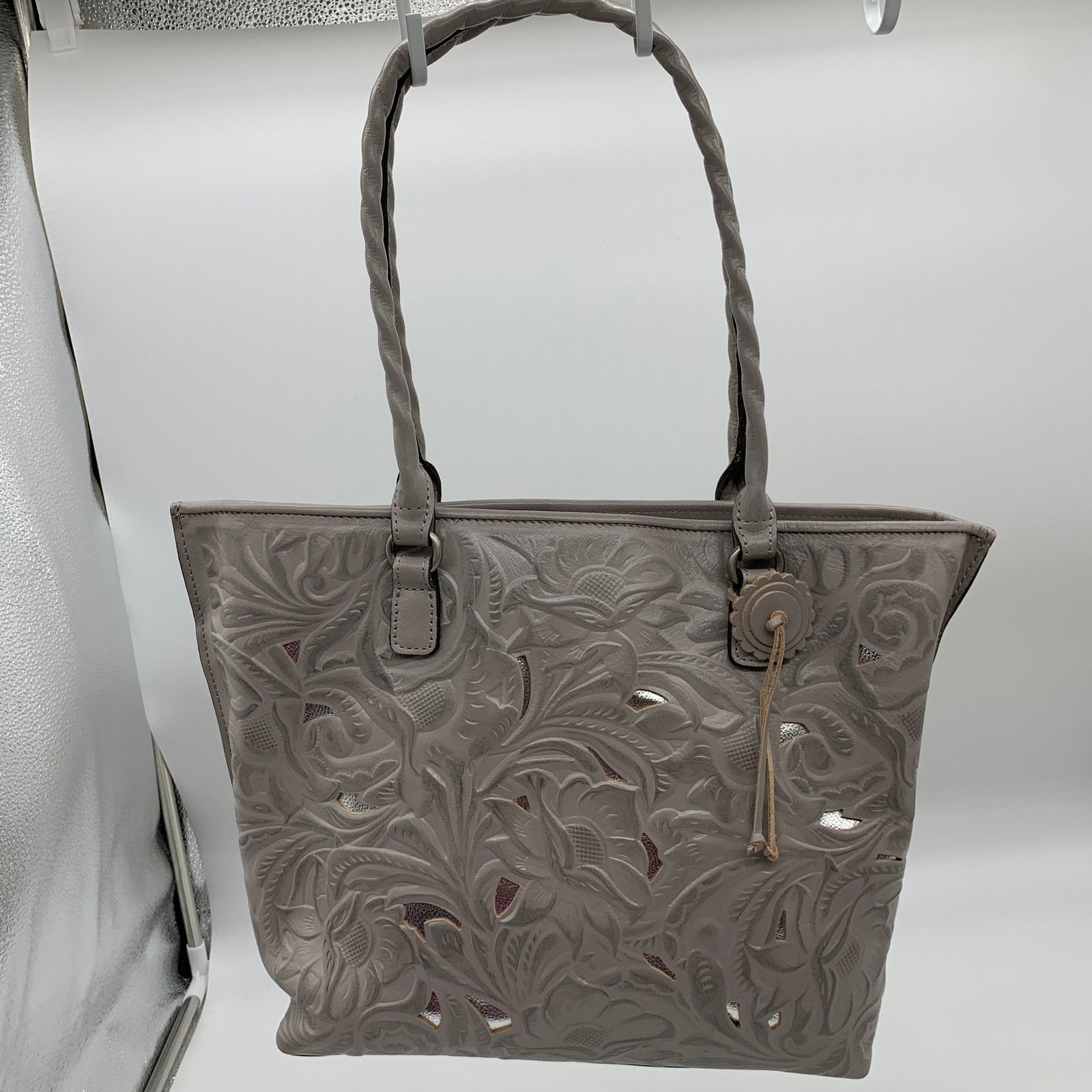 Other Patricia Nash Leather Handbags Cutout Adeline Tote Size ONE SIZE - 9 Thumbnail