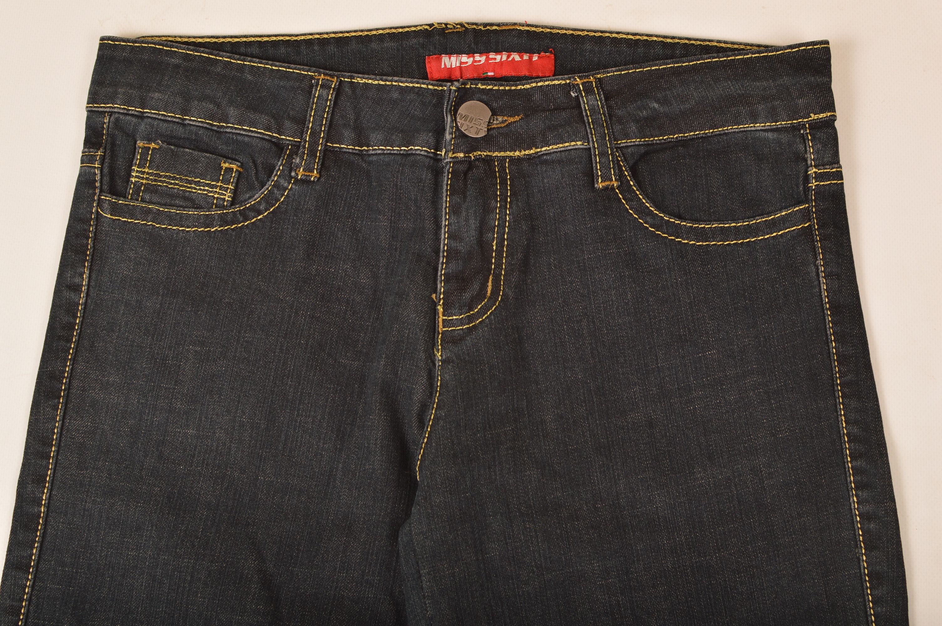 Miss Sixty × Vintage Miss Sixty 60 Vintage Y2K Flare Denim Jeans Size 28" / US 6 / IT 42 - 2 Thumbnail