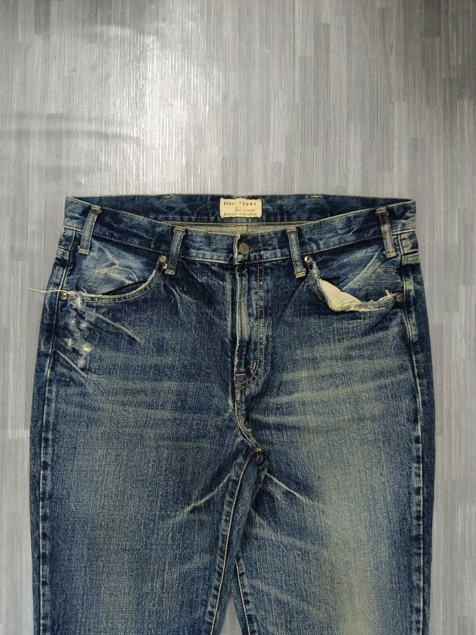 FLARE SICK MADE IN JAPAN SPELLBOUND DENIM PANTS