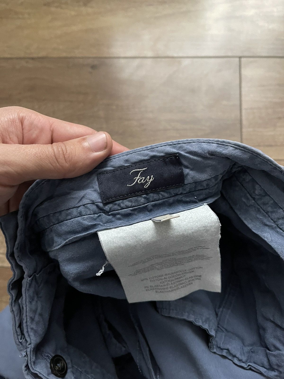 Fay Fay Chino Trousers Pants Size US 30 / EU 46 - 11 Thumbnail