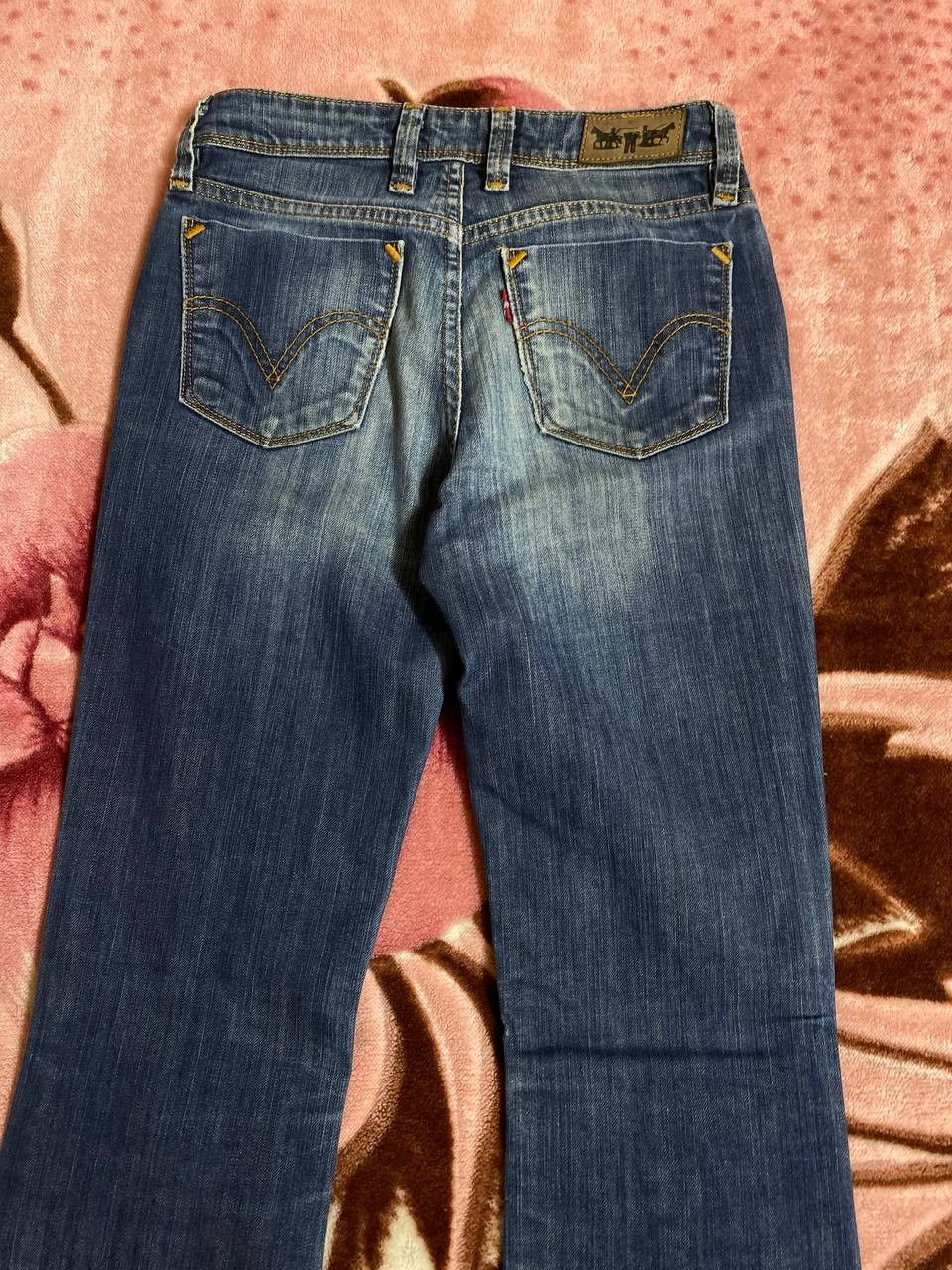 Levi's × Vintage Vintage Levis 629 Flared Faded Blue Jeans Distressed Size US 26 / EU 42 - 5 Thumbnail