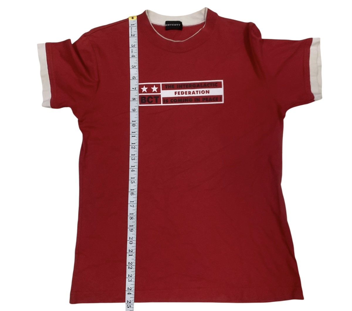 Boycott Boycott vintage ringer tshirt Size US S / EU 44-46 / 1 - 8 Thumbnail