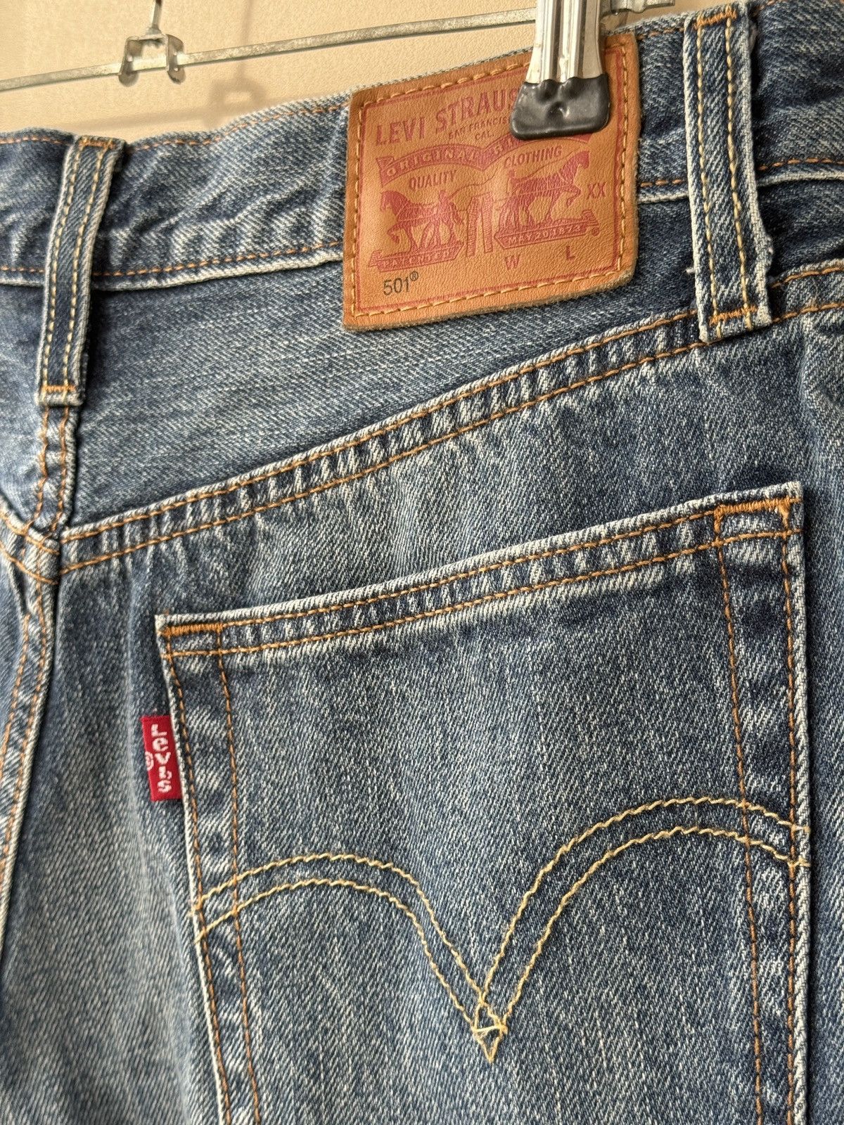 Levi's Levis 501 denim shorts high rise WMNS Size 25" / US 0 / IT 36 - 5 Thumbnail