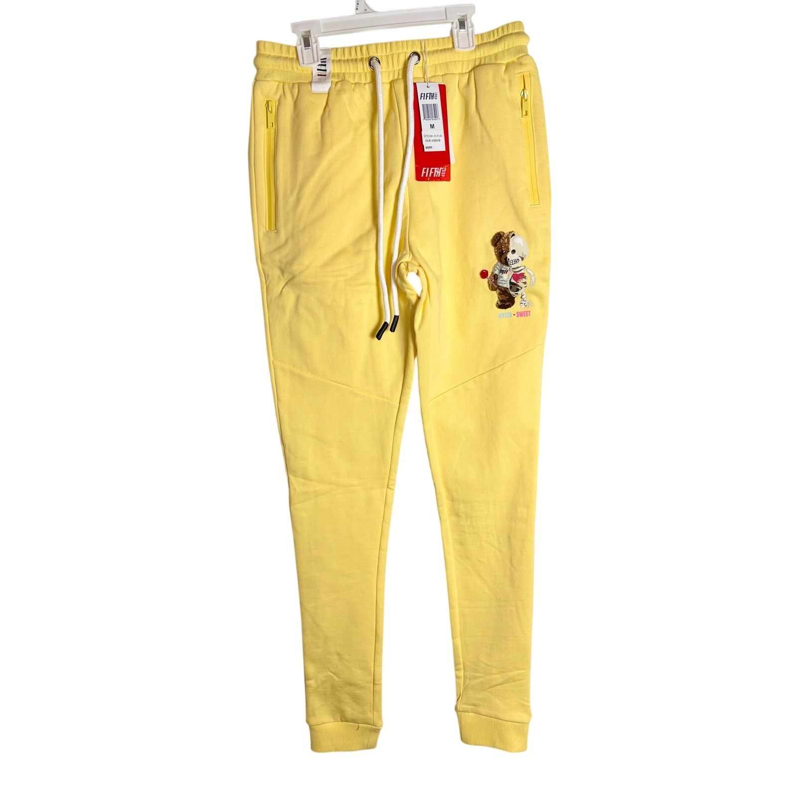 NWT Fifth Loop Bitter Sweet Joggers (yellow) Sz. M