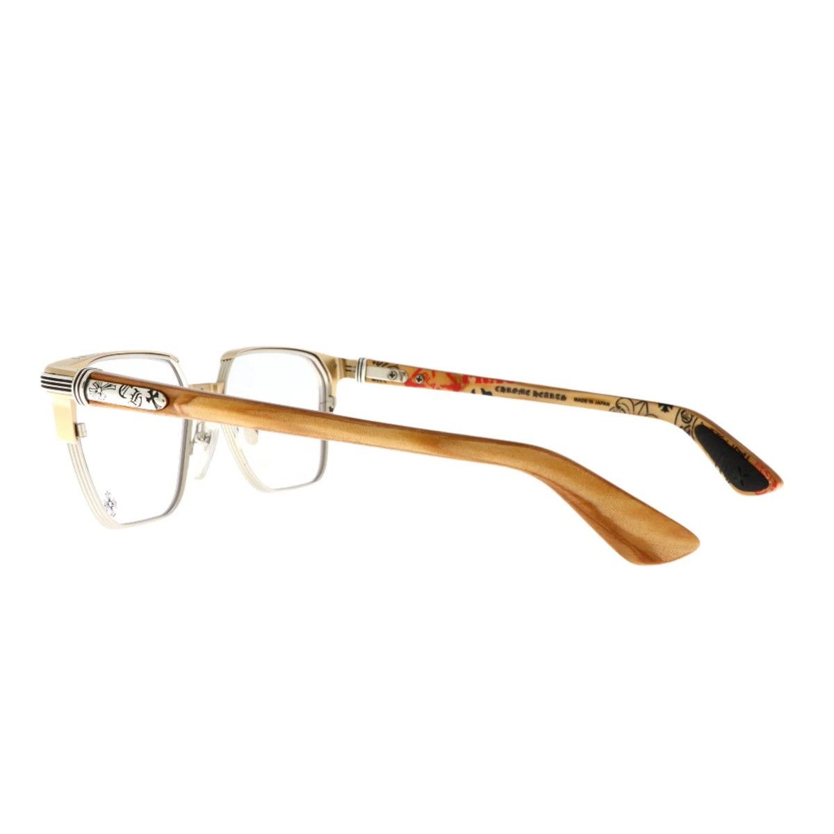 Chrome Hearts Chrome Hearts Blazin Stencil Wood Glasses Size ONE SIZE - 2 Thumbnail