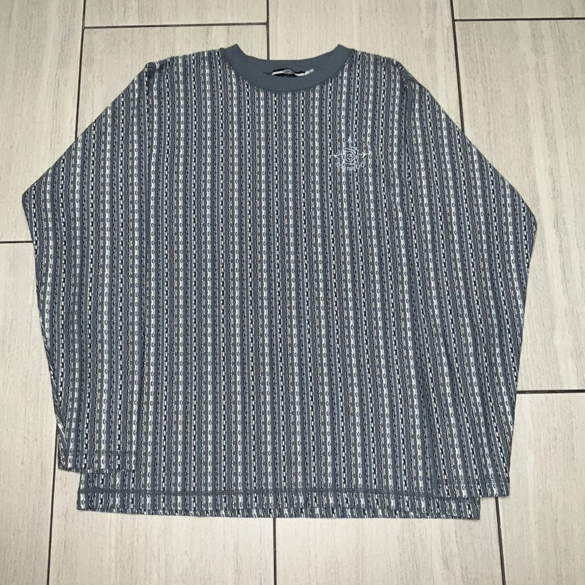 Marithe + Francois Girbaud M+FG Coogi Style Longsleeve Size US XL / EU 56 / 4 - 2 Thumbnail